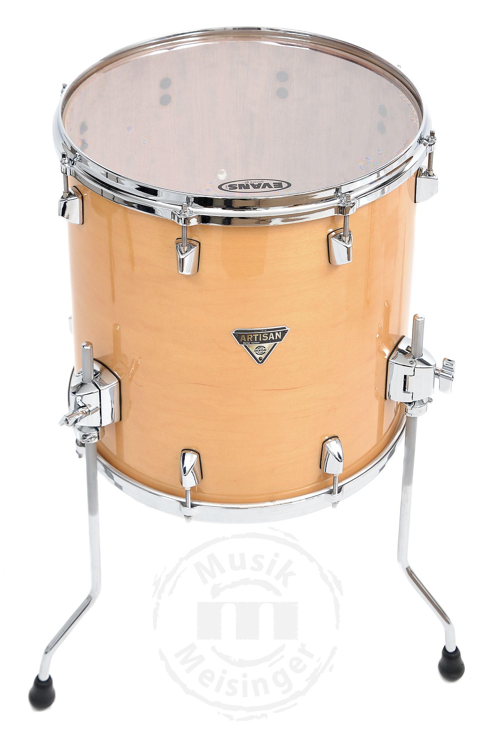 Dixon Artisan Maple 16" Floortom Natural