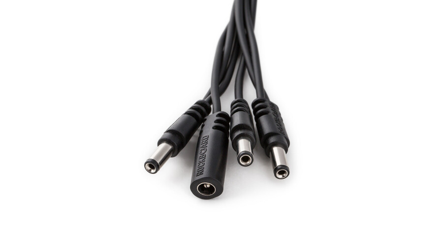 RockBoard Flat Daisy Chain Cable, Straight - 6 Outputs