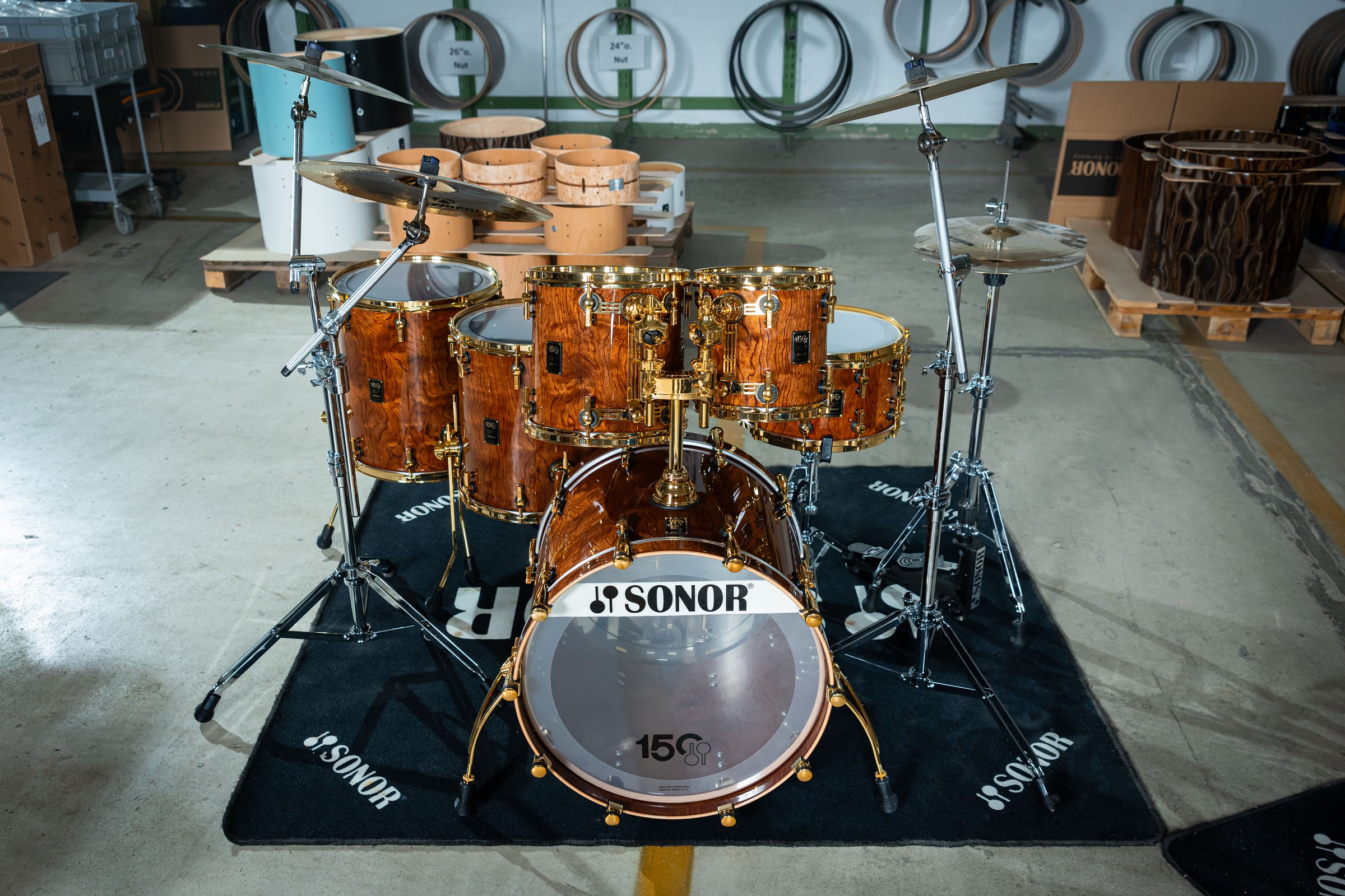 Sonor Signature Heritage Shellset 150TH