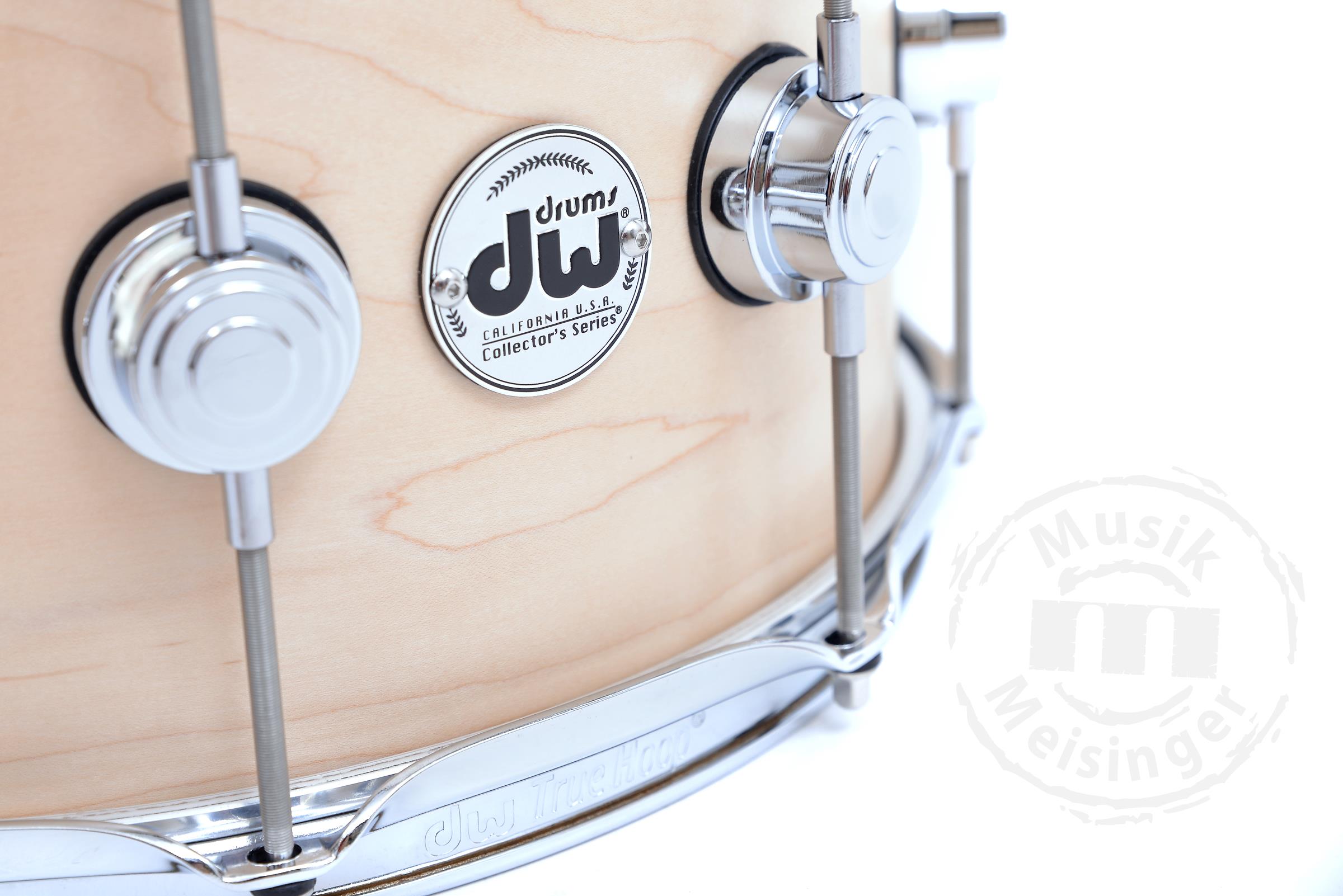 DW Satin Oil 14x7 Snare Natural