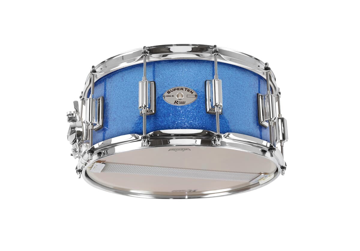 Rogers 14x6,5 Super Ten Blue Sparkle Rogers 14x6,5 Super Ten Blue Sparkle