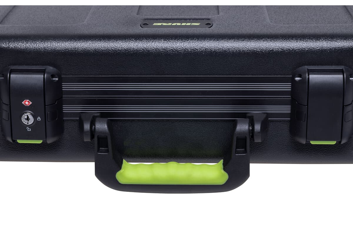 Shure SH-MICCASEW06 Kunststoffkoffer mit Verschlüssen