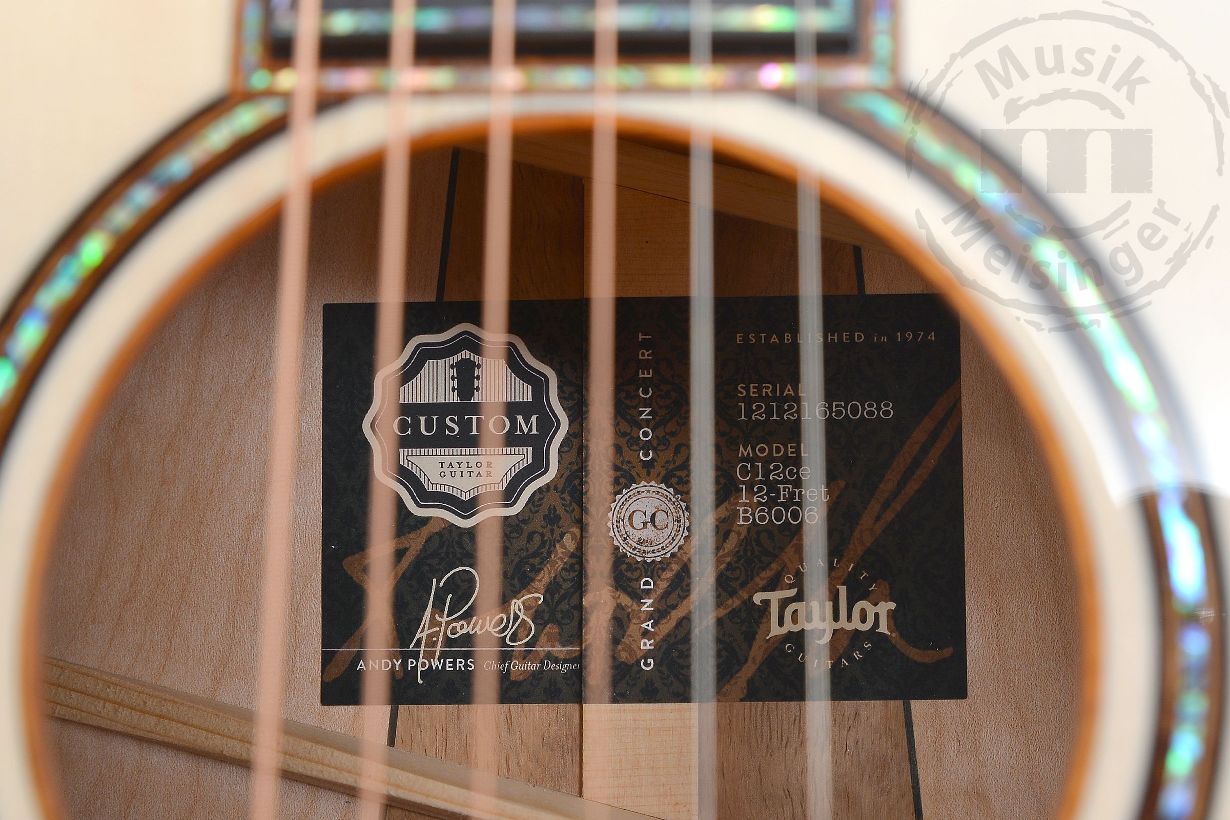 TAYLOR Custom GC 12-Fret,Catch Custom#6