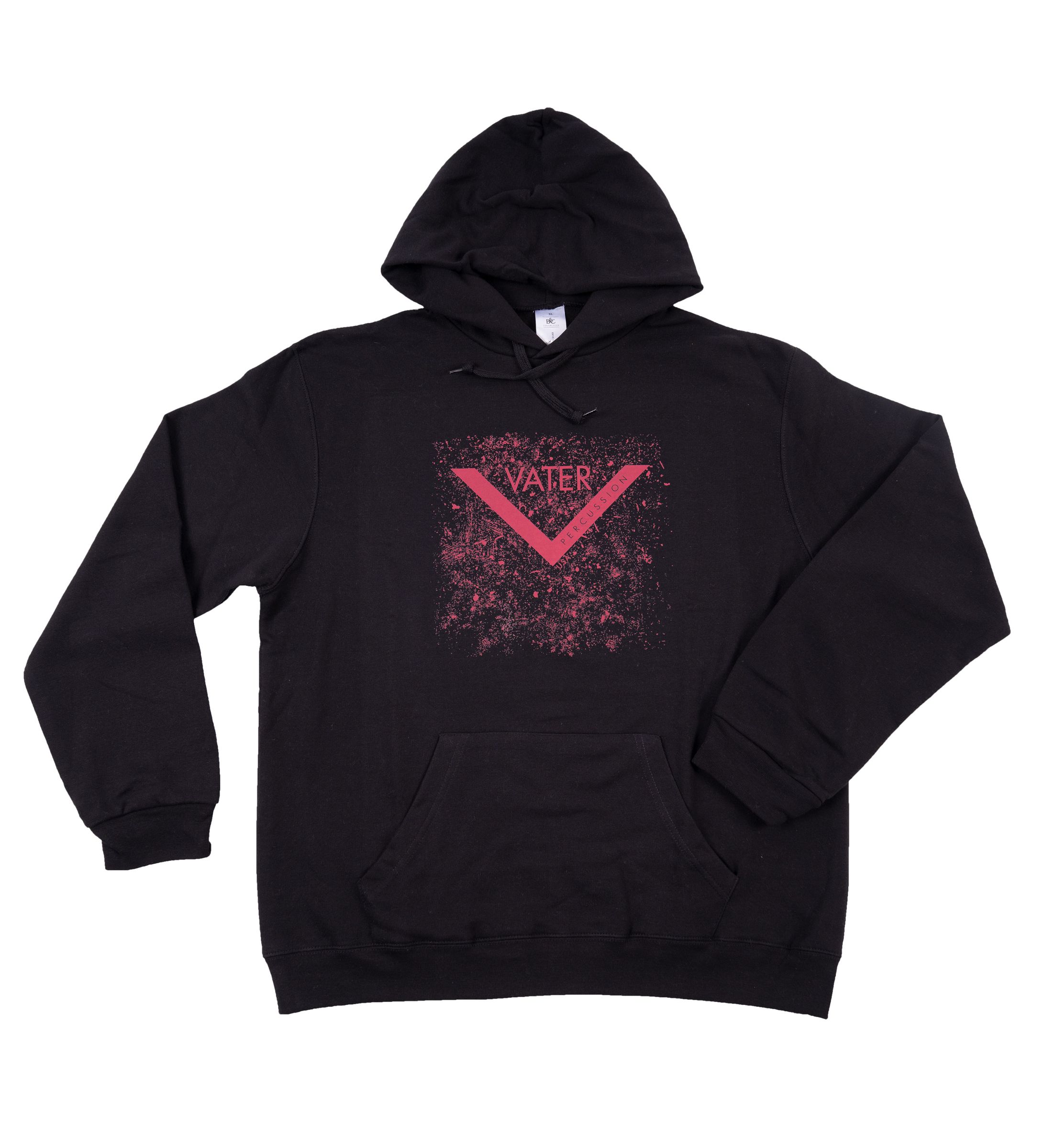 Vater Hoody "Splatter" M schwarz