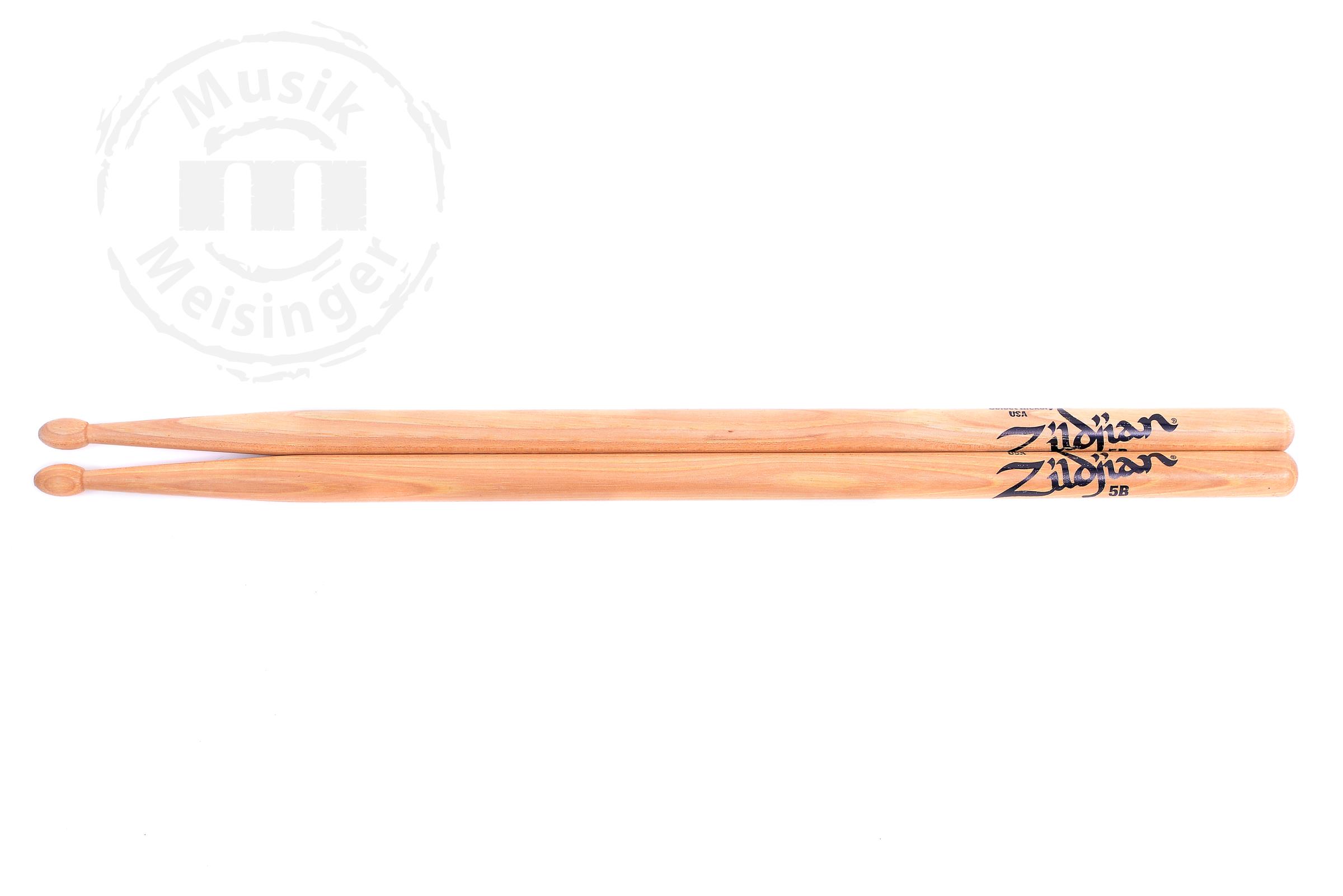 Zildjian Sticks Hickory 5B Wood Tip 5BWN (6 Paar)