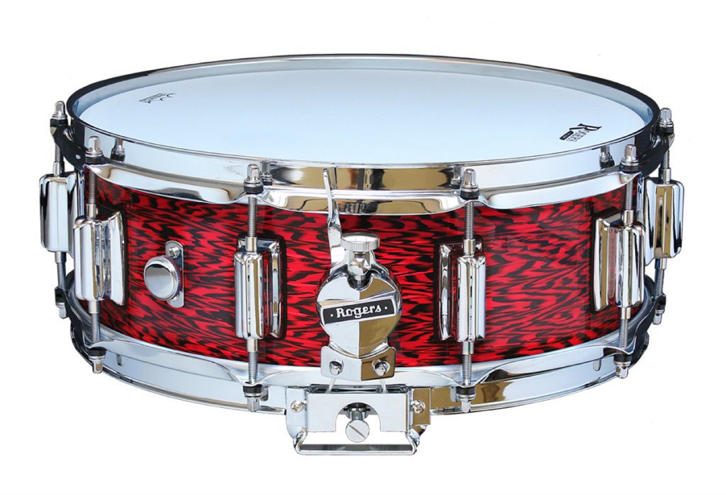 Rogers 14x5 Dyna-Sonic Snare Red Onyx