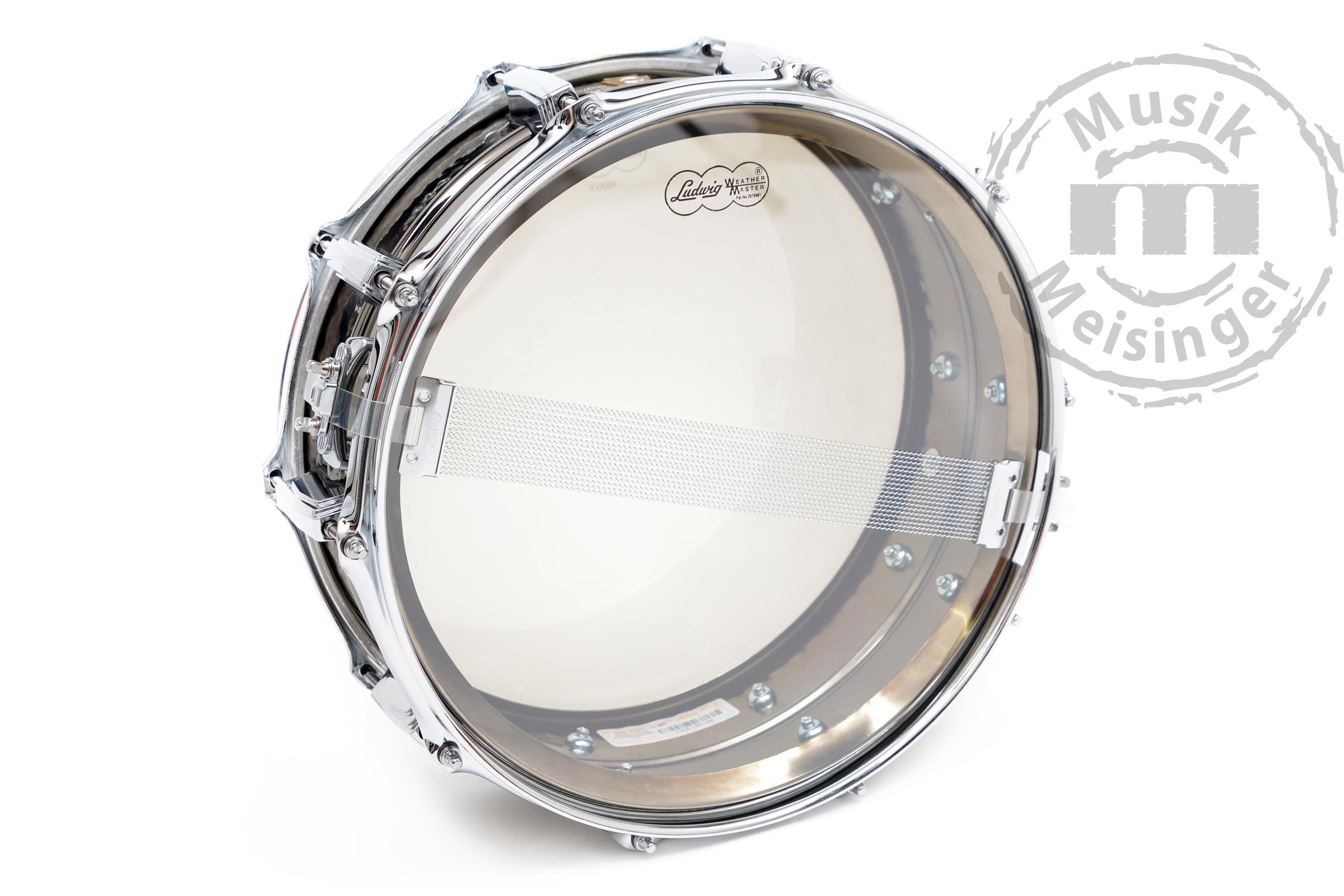Ludwig LB416K Black Beauty Hammered 14x5 Snare Ludwig LB416K Black Beauty Hammered 14x5 Snare