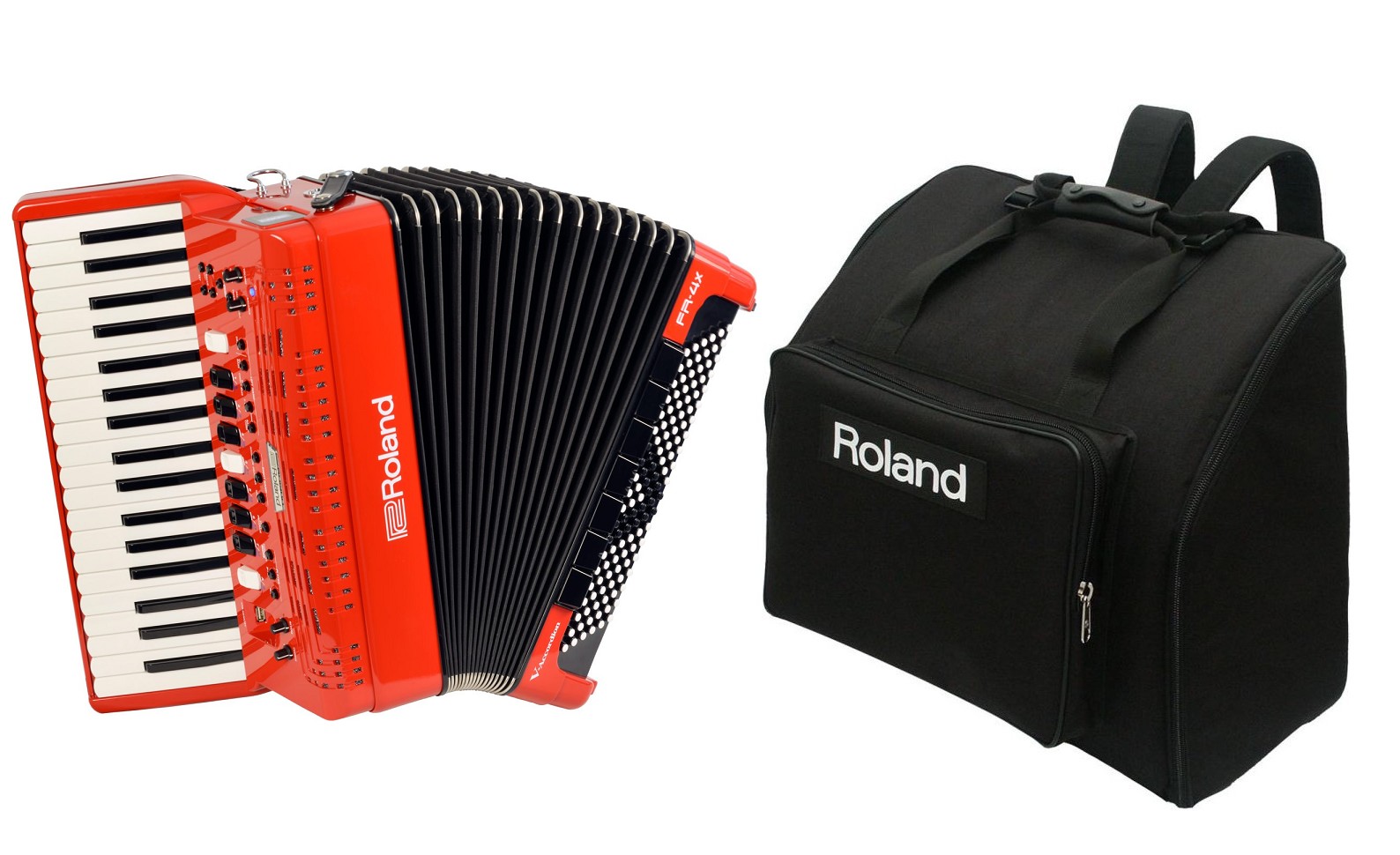 Roland FR-4X RD V-Accordion inkl. Bag