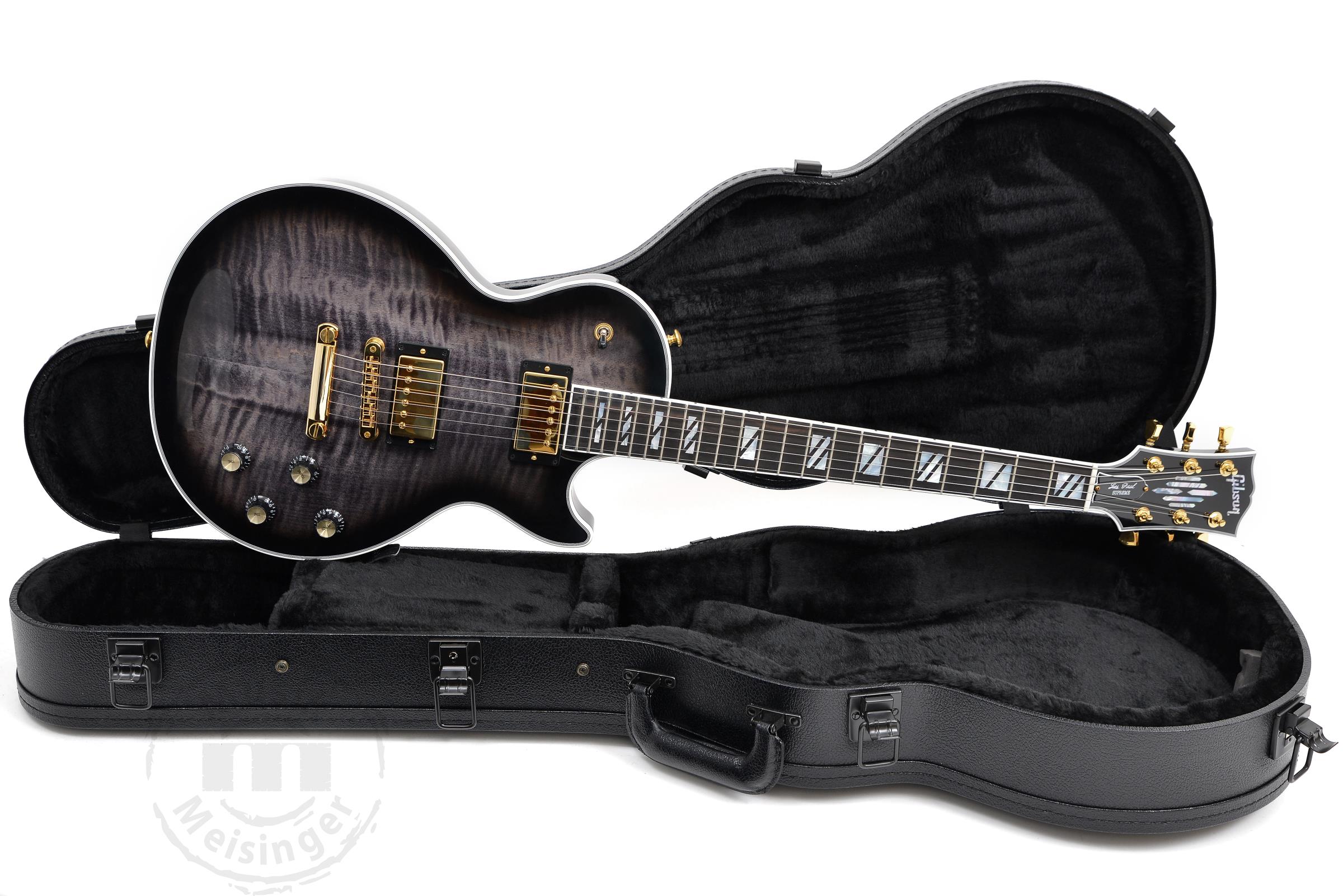 GIBSON Les Paul Supreme Trans Ebony Burst