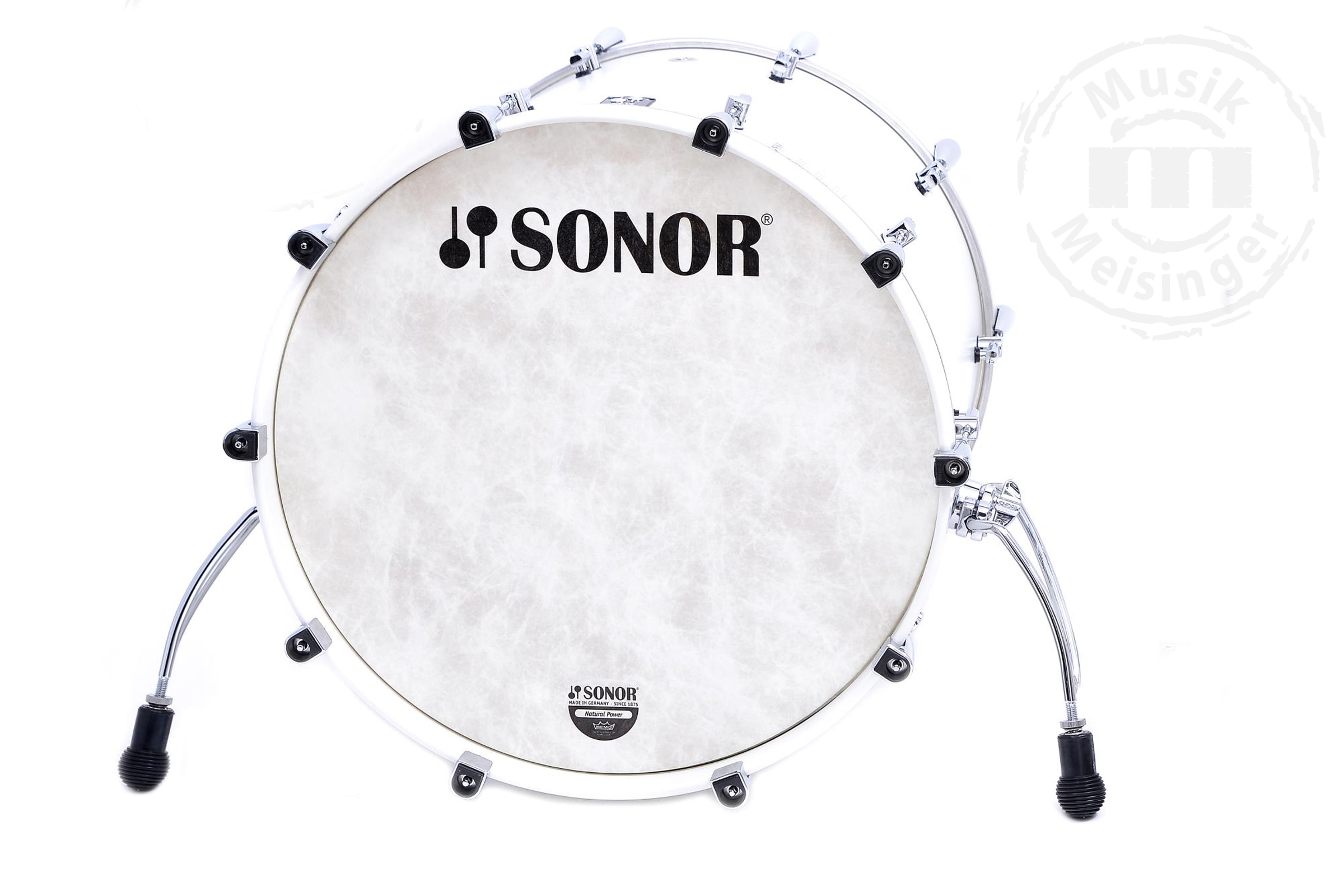 Sonor SQ1 24x14 Bassdrum Satin Pure White