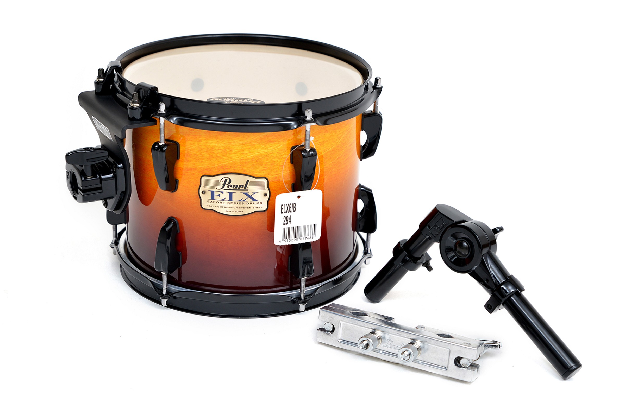 Pearl Export ELX 10x8 Add-on Pack Amber Fade inkl. Klammer und Tomarm