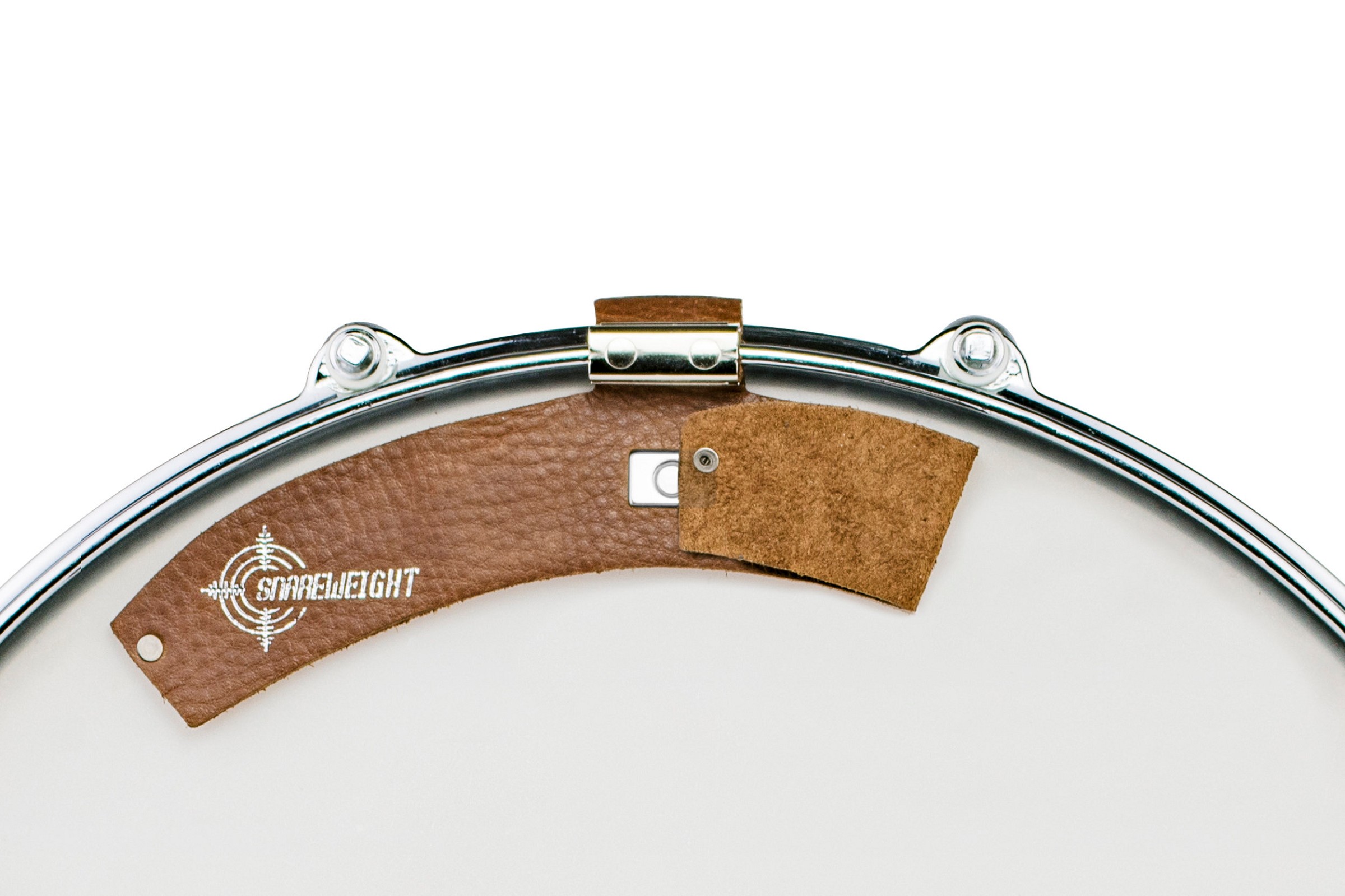 Snareweight M80 Magnetic Drumdämpfer brown Leder