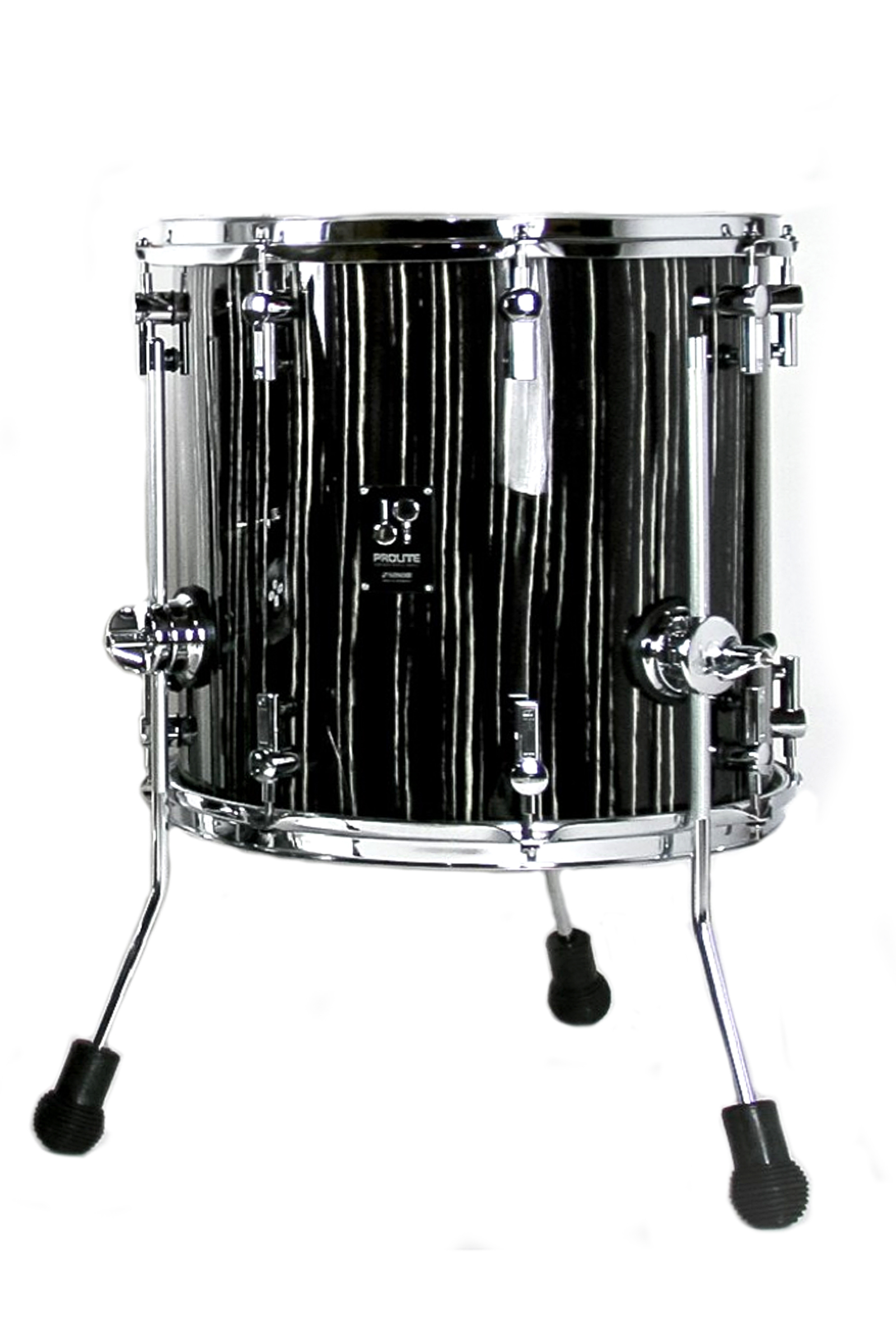 Sonor ProLite 14x12 Floortom Ebony White Stripes