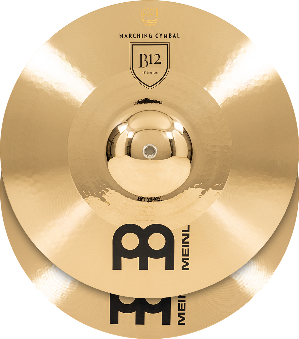 Meinl MA-B12-18M Marching Cymbals