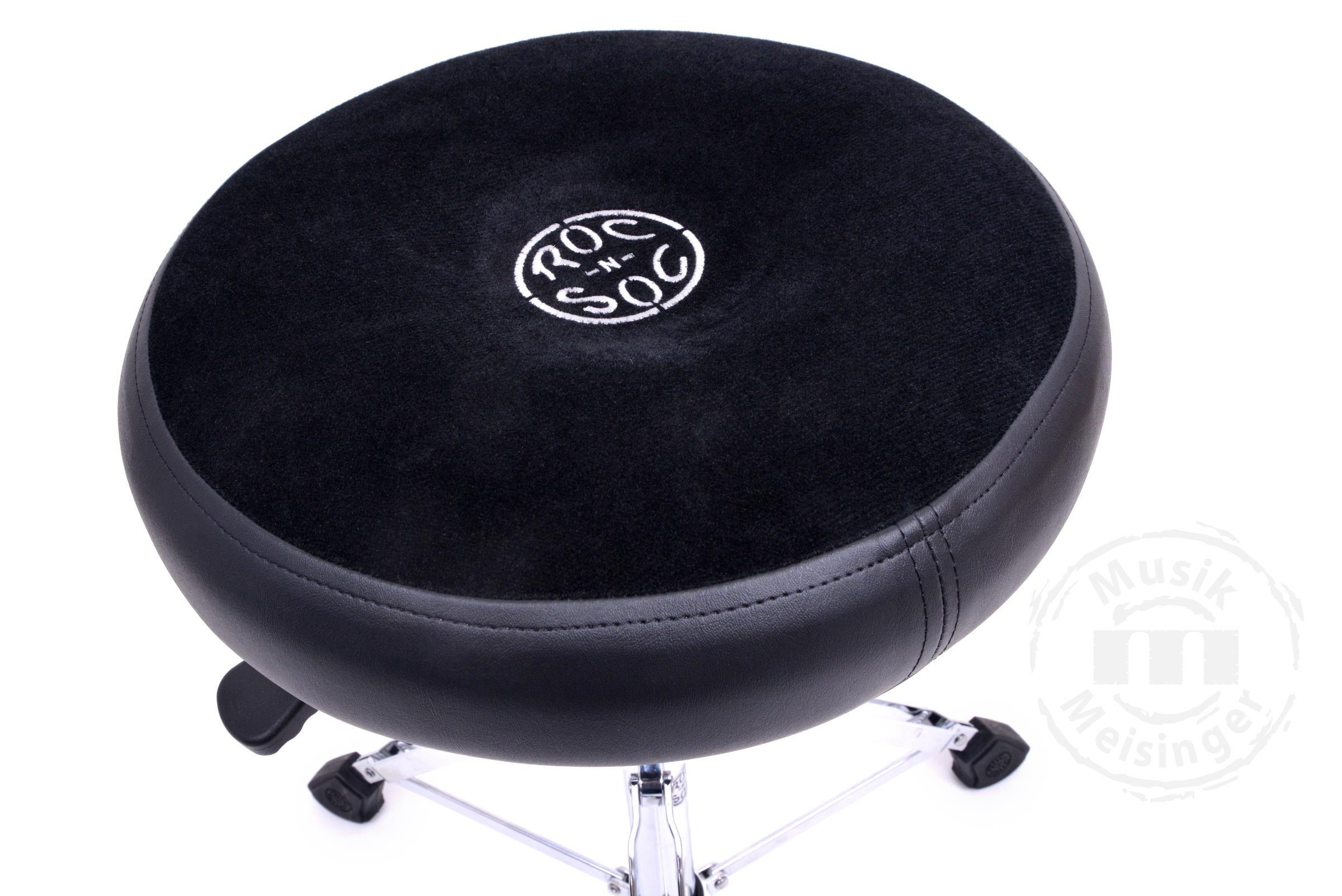 ROC-N-SOC Nitro Throne Rund Retro Schwarz