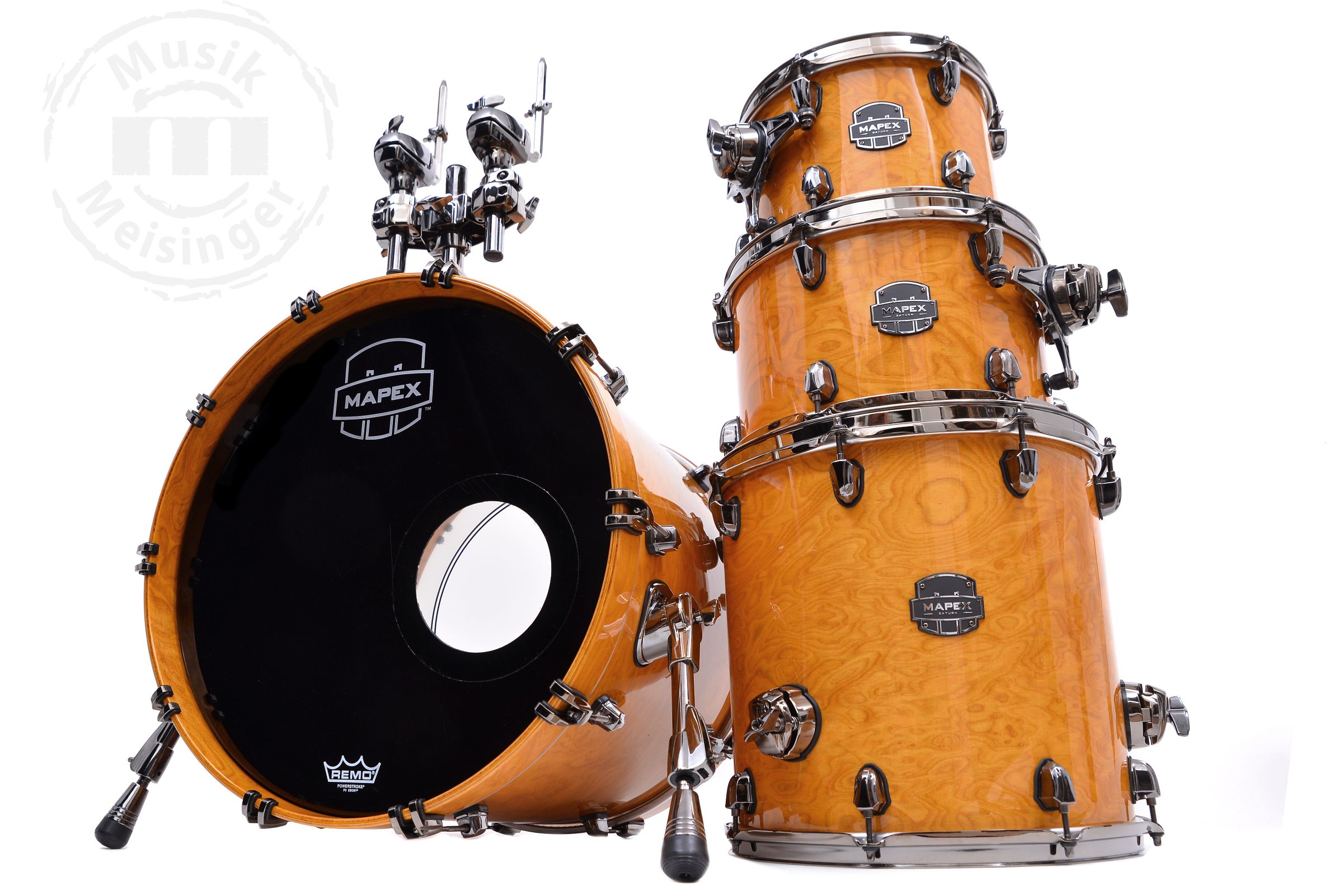 Mapex Saturn V MH Exotic Shellset Amber Maple Burl 20/10/12/14