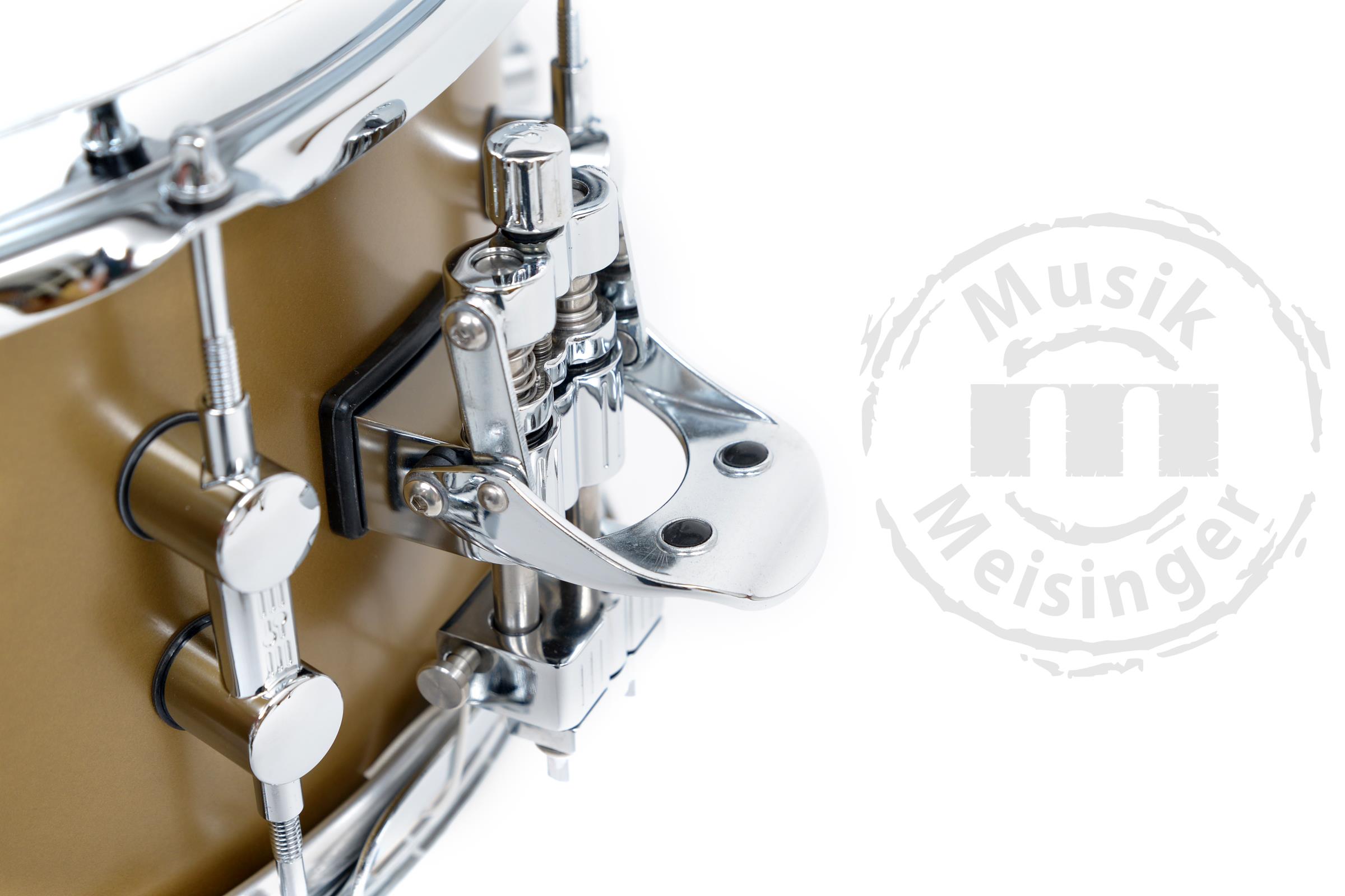Sonor SQ1 14x5 Snare Satin Gold Metallic