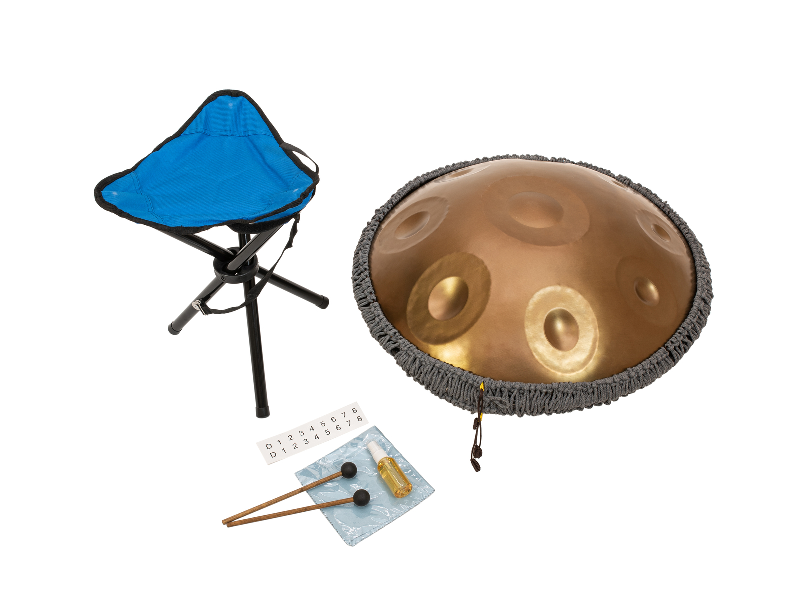 DIMAVERY HP-9D Handpan, 9 Töne