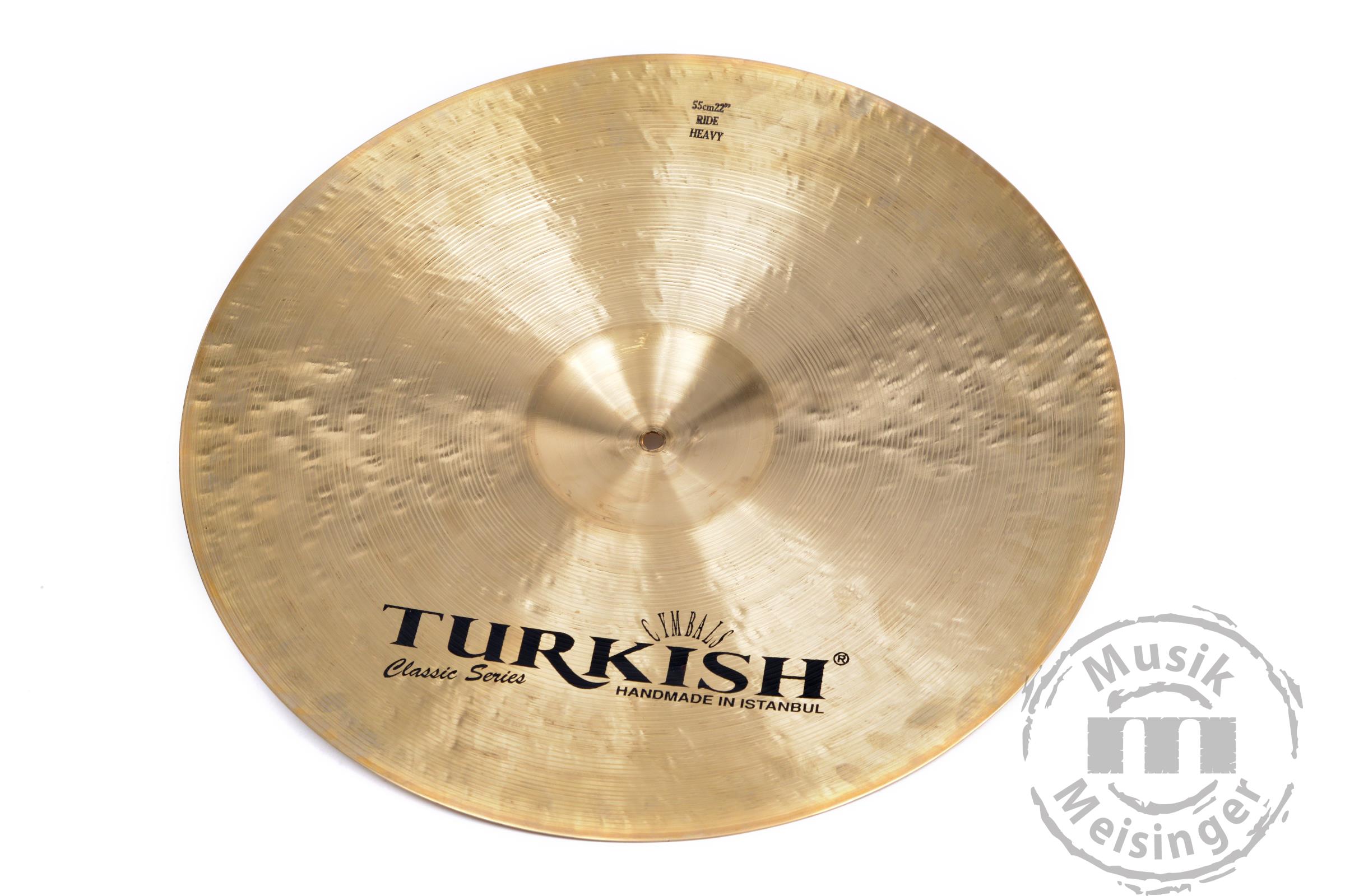 Turkish Cymbals Classic 22" Ride Heavy
