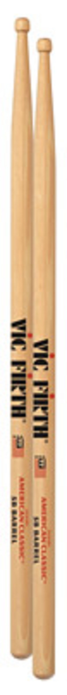 Vic Firth VF5BBRL 5B American Hickory Barrel Tip