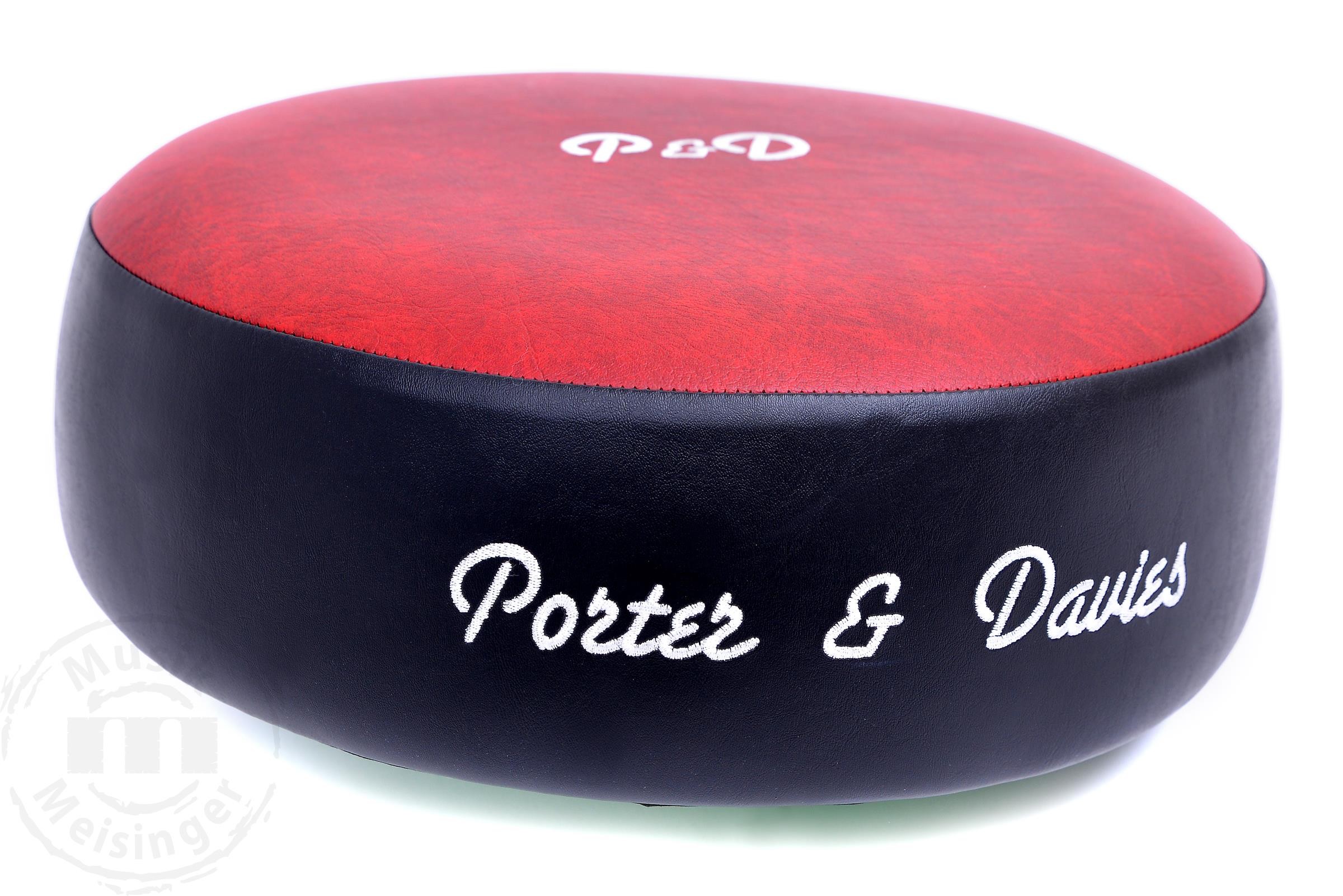 Porter & Davies BC2rm - mit - Musik Meisinger Edt. Red/Black - Round Porter & Davies BC2rm - mit - Musik Meisinger Edt. Red/Black - Round