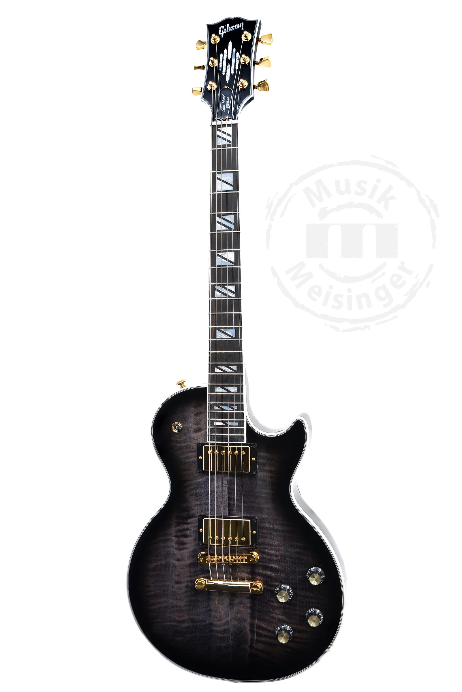 GIBSON Les Paul Supreme Trans Ebony Burst