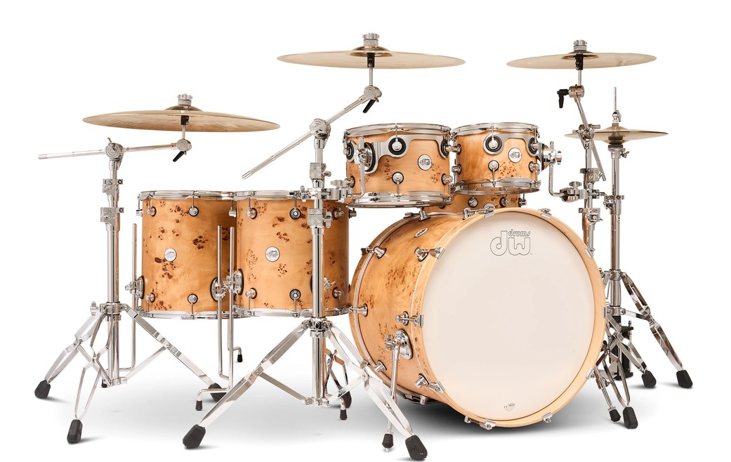 dw Design Exotic Shellset 22B/10T/12T/14FT/16FT/14SD