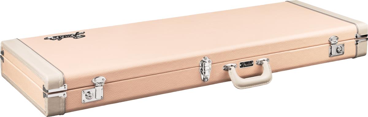 FENDER CLSC SRS CASE STRAT TELE SHELL PINK