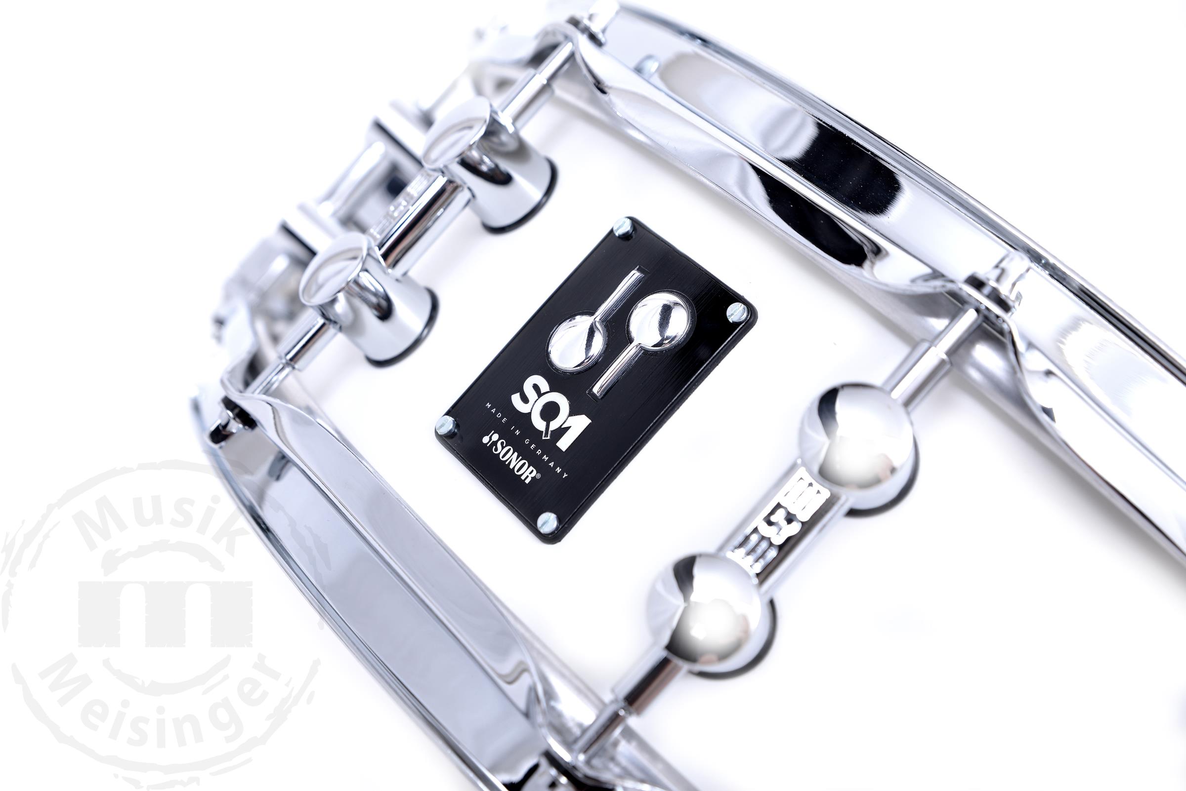 Sonor SQ1 14x5 Snare Satin Pure White Sonor SQ1 14x5 Snare Satin Pure White