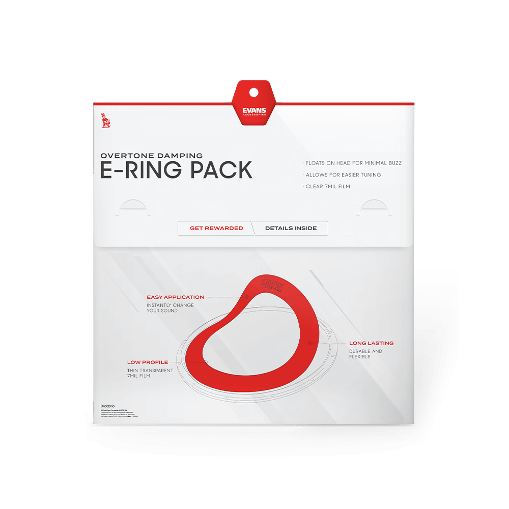Evans E10ER1 E-Ring 10" Evans E10ER1 E-Ring 10"