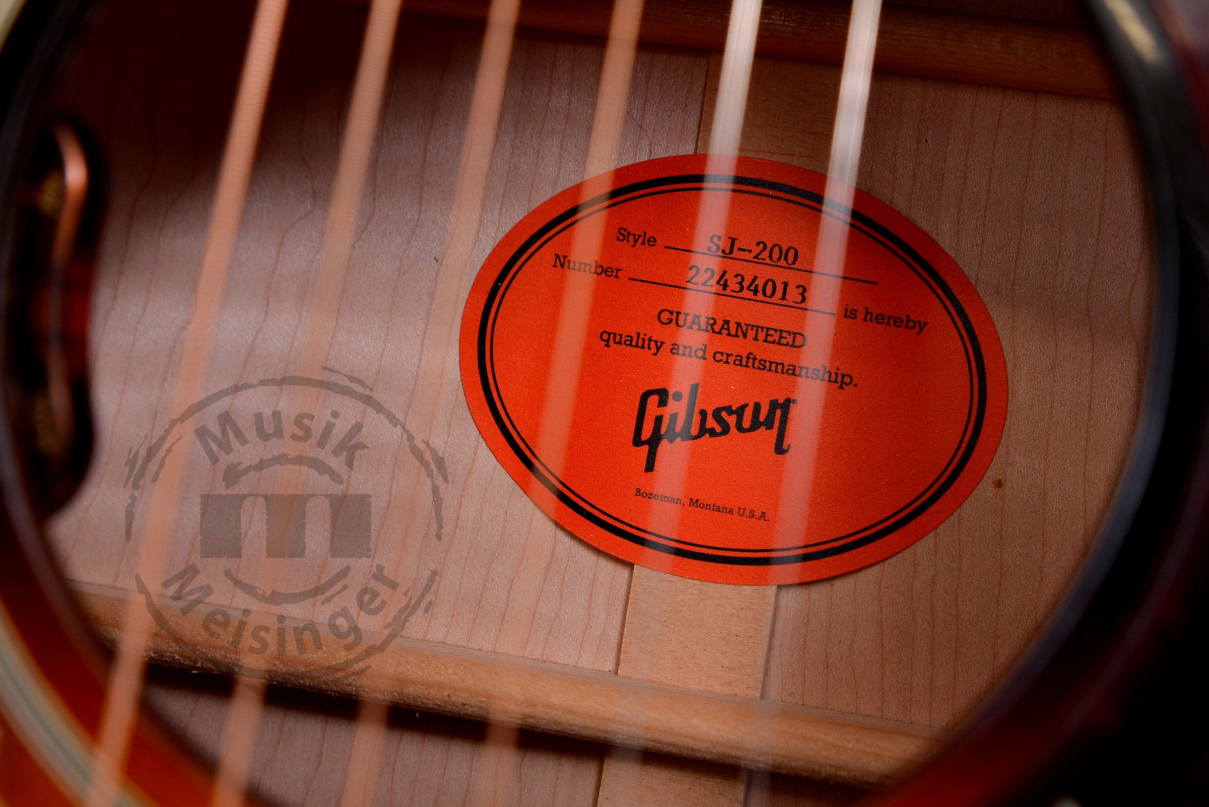 GIBSON SJ-200 Original Vintage Sunburst #GEBRAUCHT