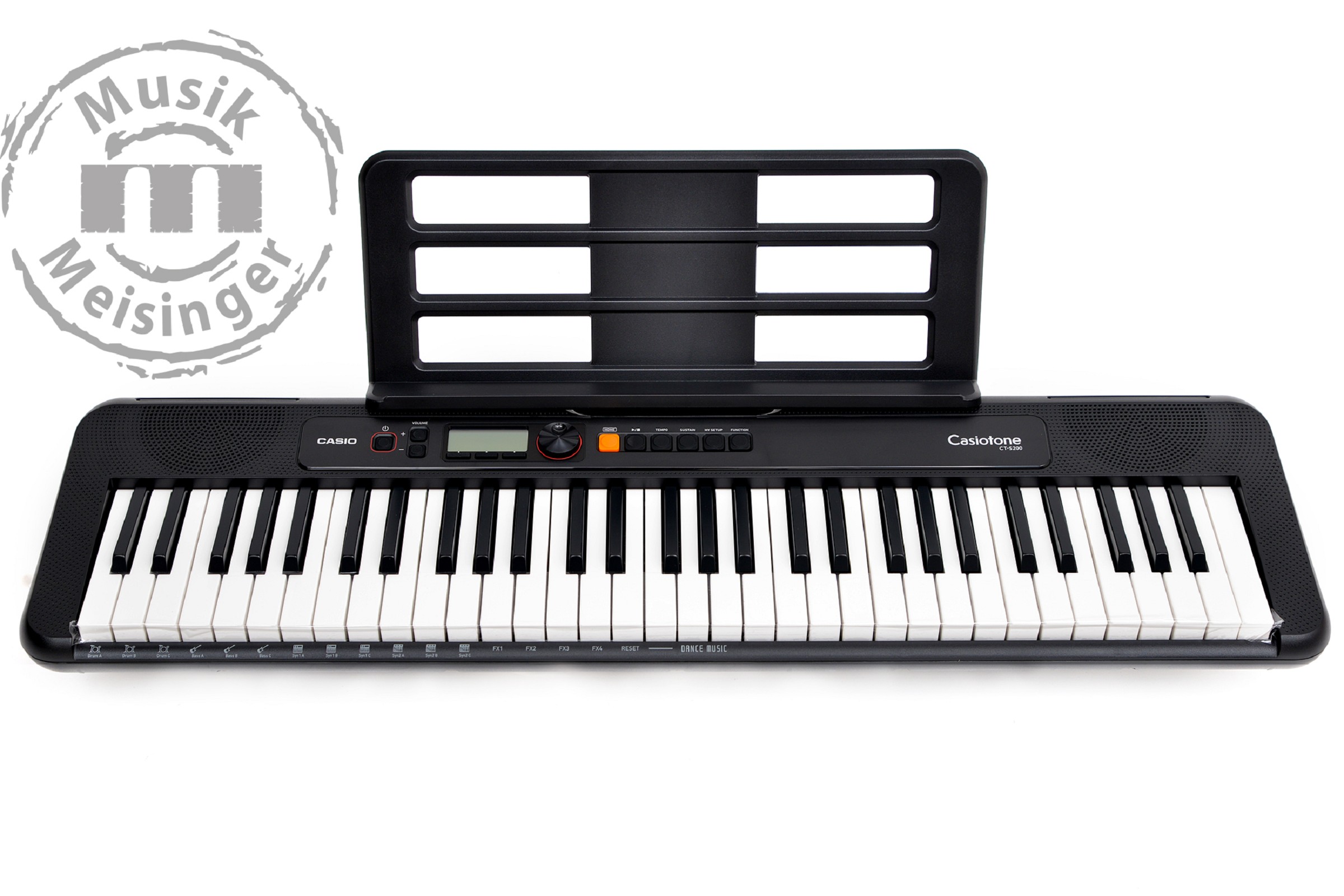 Casio CT-S200 BK Keyboard schwarz