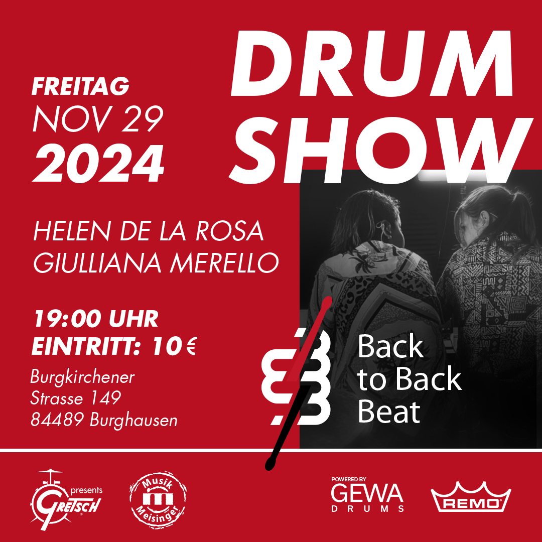 Drumworkshop Back to Back Beat