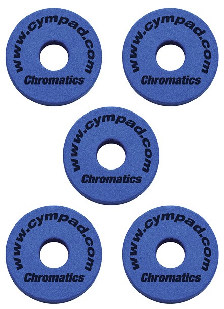 Cympad Chromatics Blau Beckenfilz-Set 5 stück