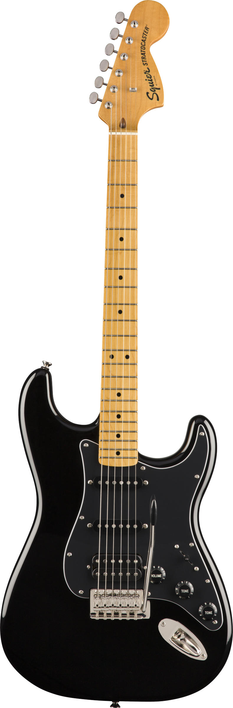 SQUIER CV 70s STRAT HSS MN BLK