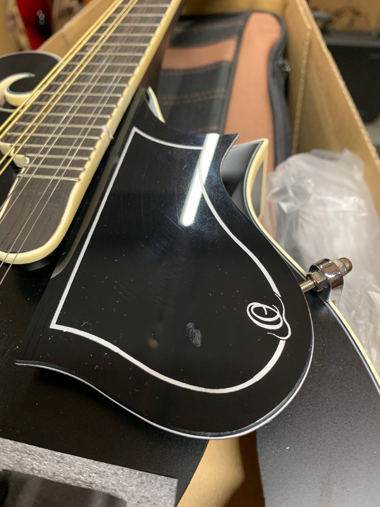 Ortega RMFE40SBK Mandoline F-Style Satin Black