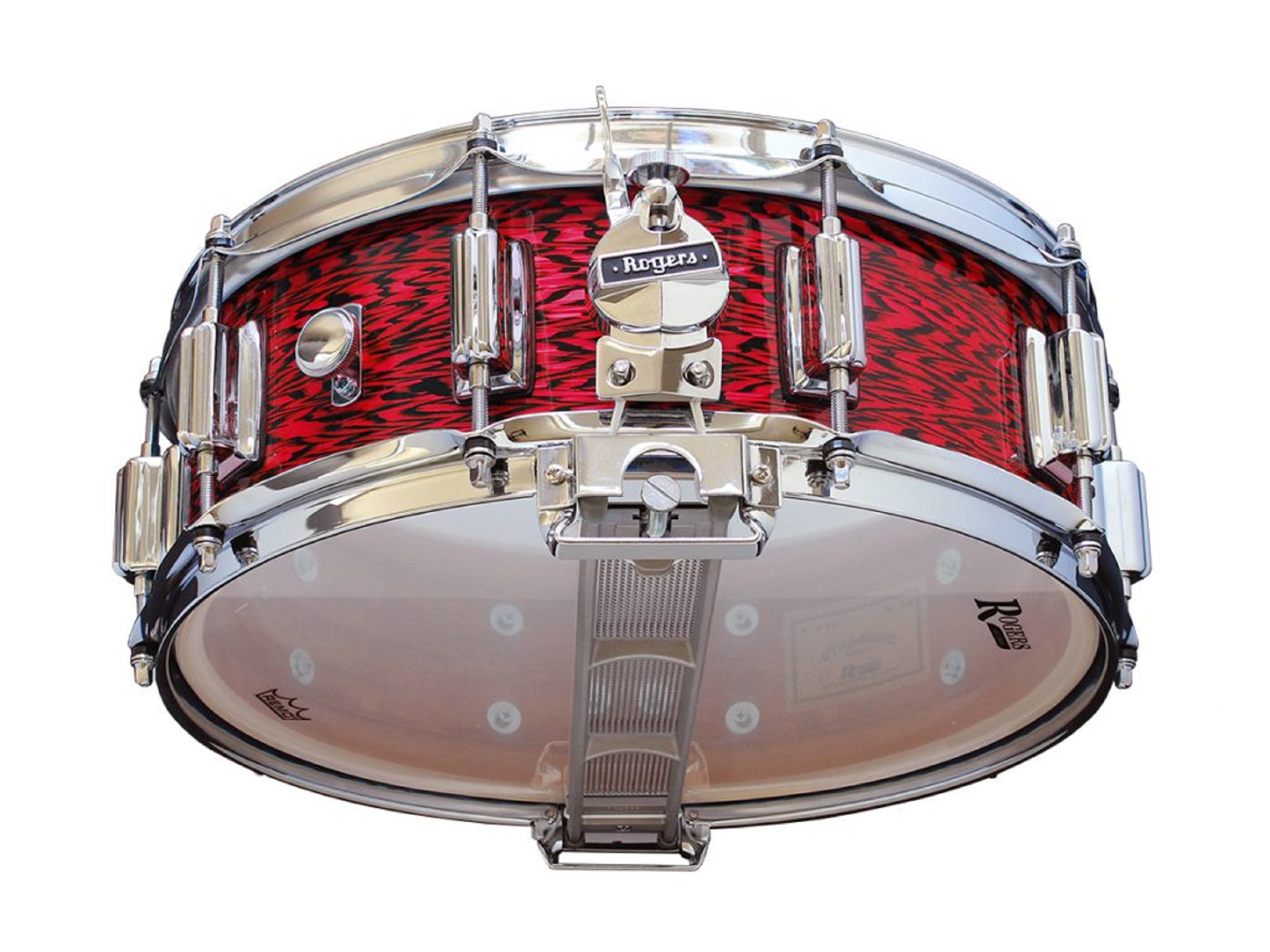 Rogers 14x5 Dyna-Sonic Snare Red Onyx Rogers 14x5 Dyna-Sonic Snare Red Onyx