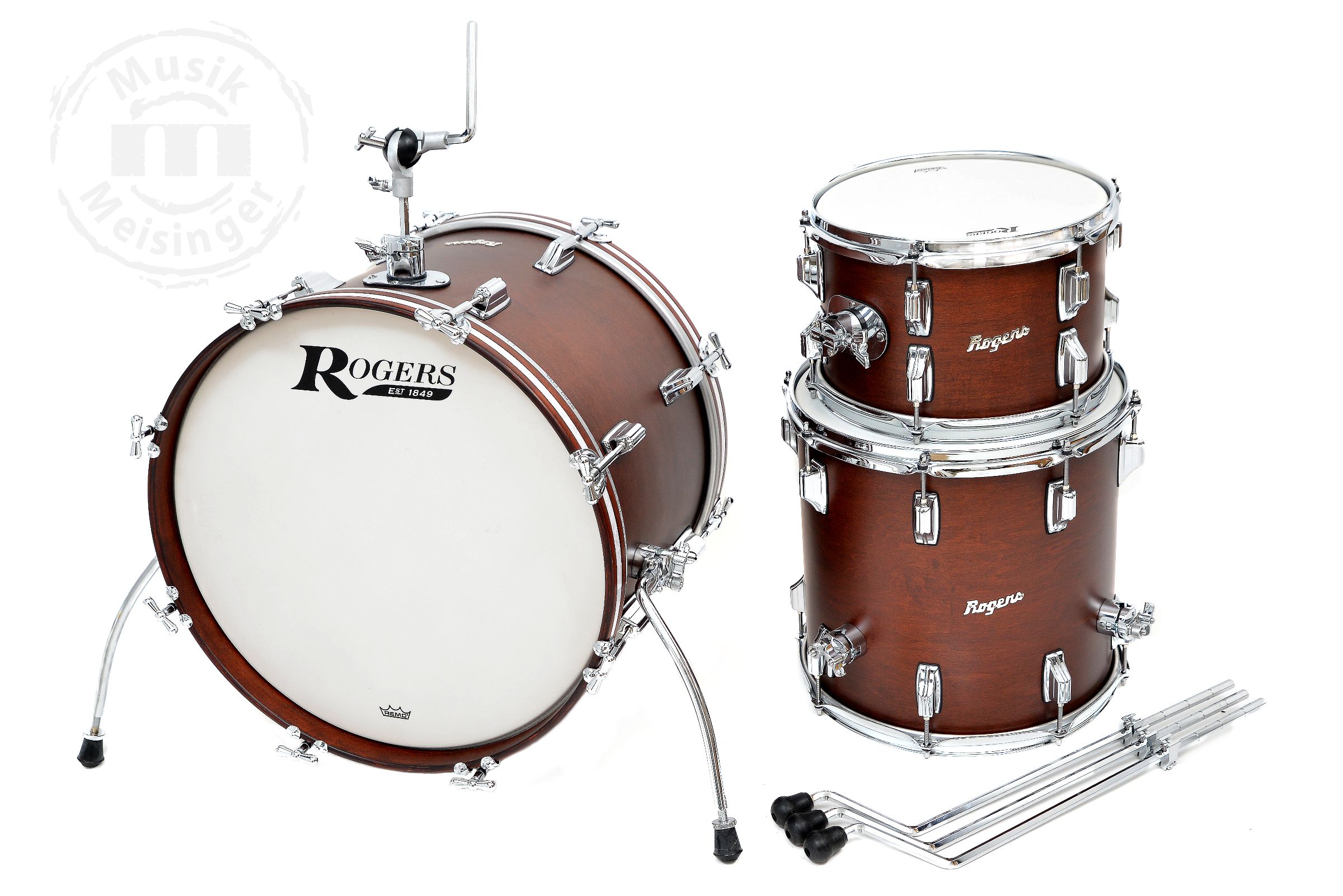 Rogers USA Cleveland 22B/13T/16FT Dark Mahogany Satin