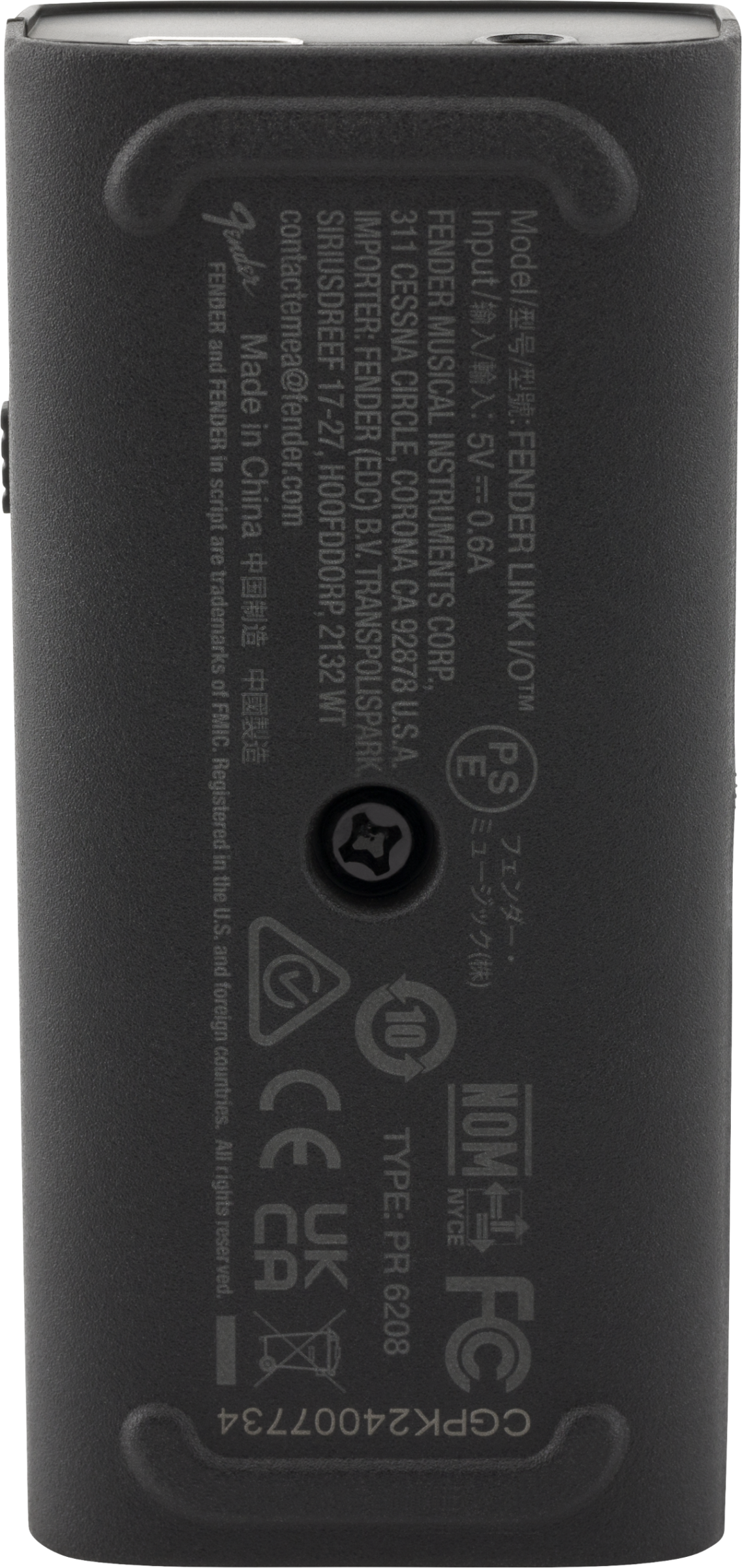 FENDER LINK I/O INTERFACE FENDER LINK I/O INTERFACE