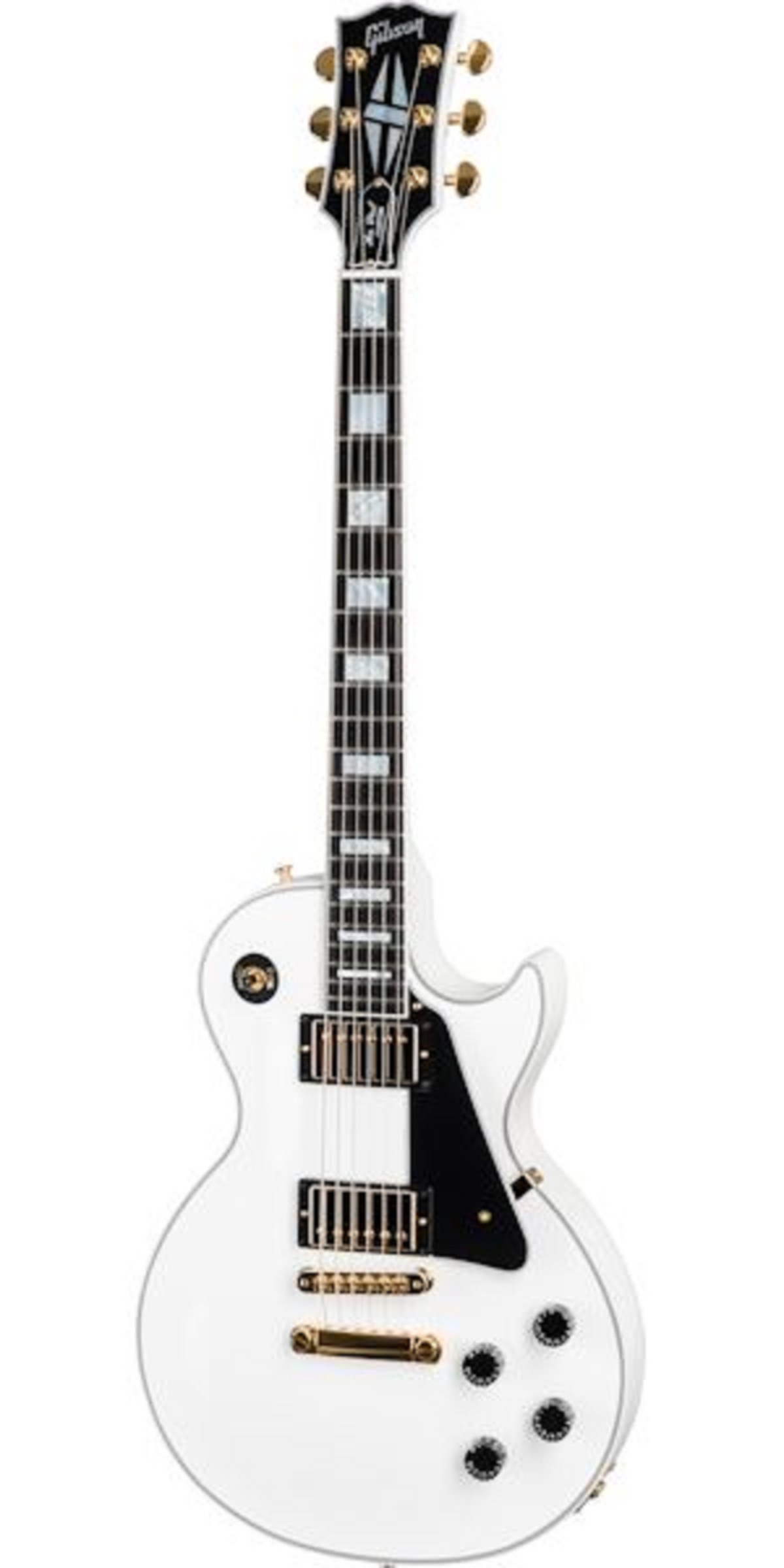 GIBSON Les Paul Custom Alpine White GH