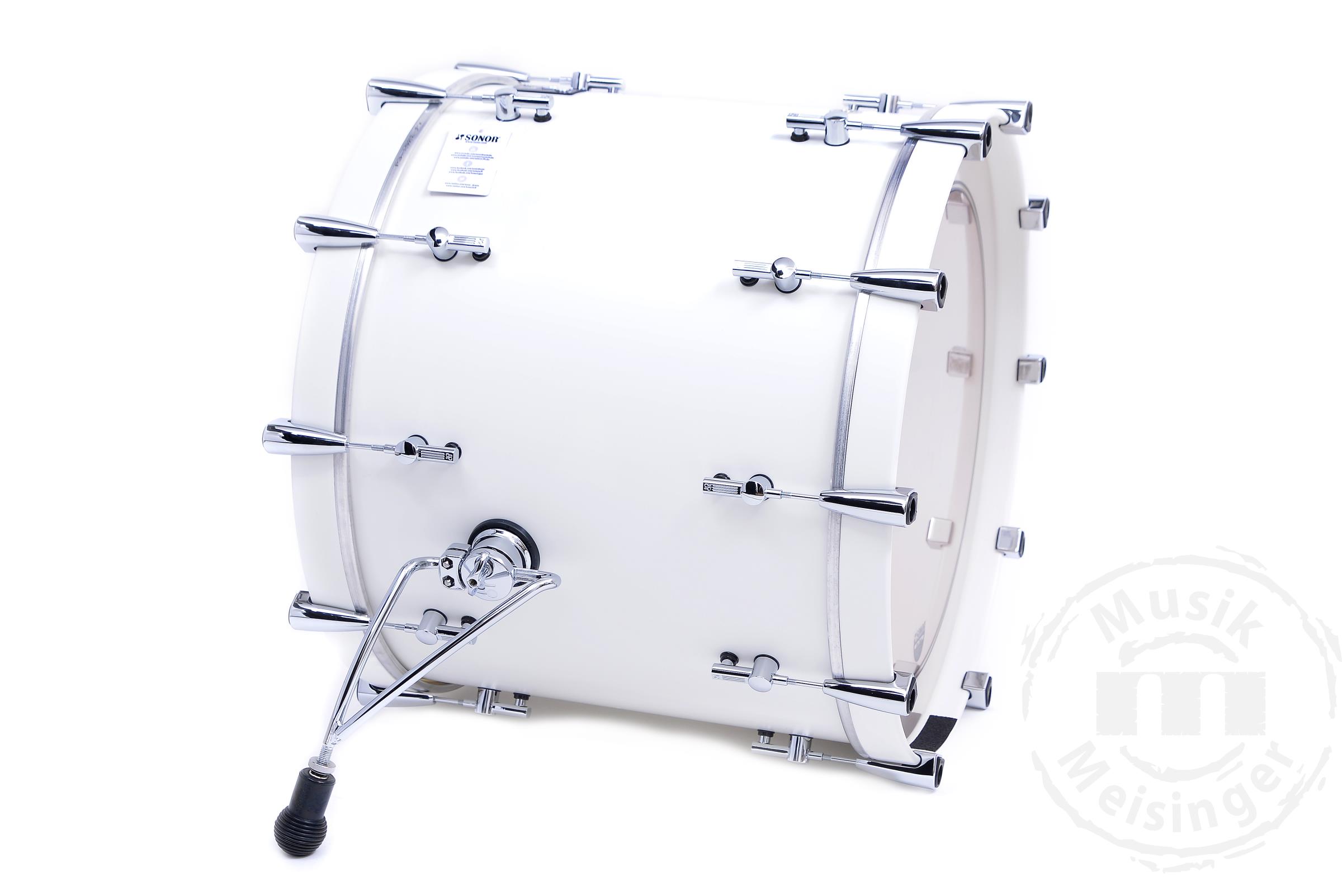 Sonor SQ1 Shell Set Satin Pure White 22BD/12T/14FT/16FT Sonor SQ1 Shell Set Satin Pure White 22BD/12T/14FT/16FT