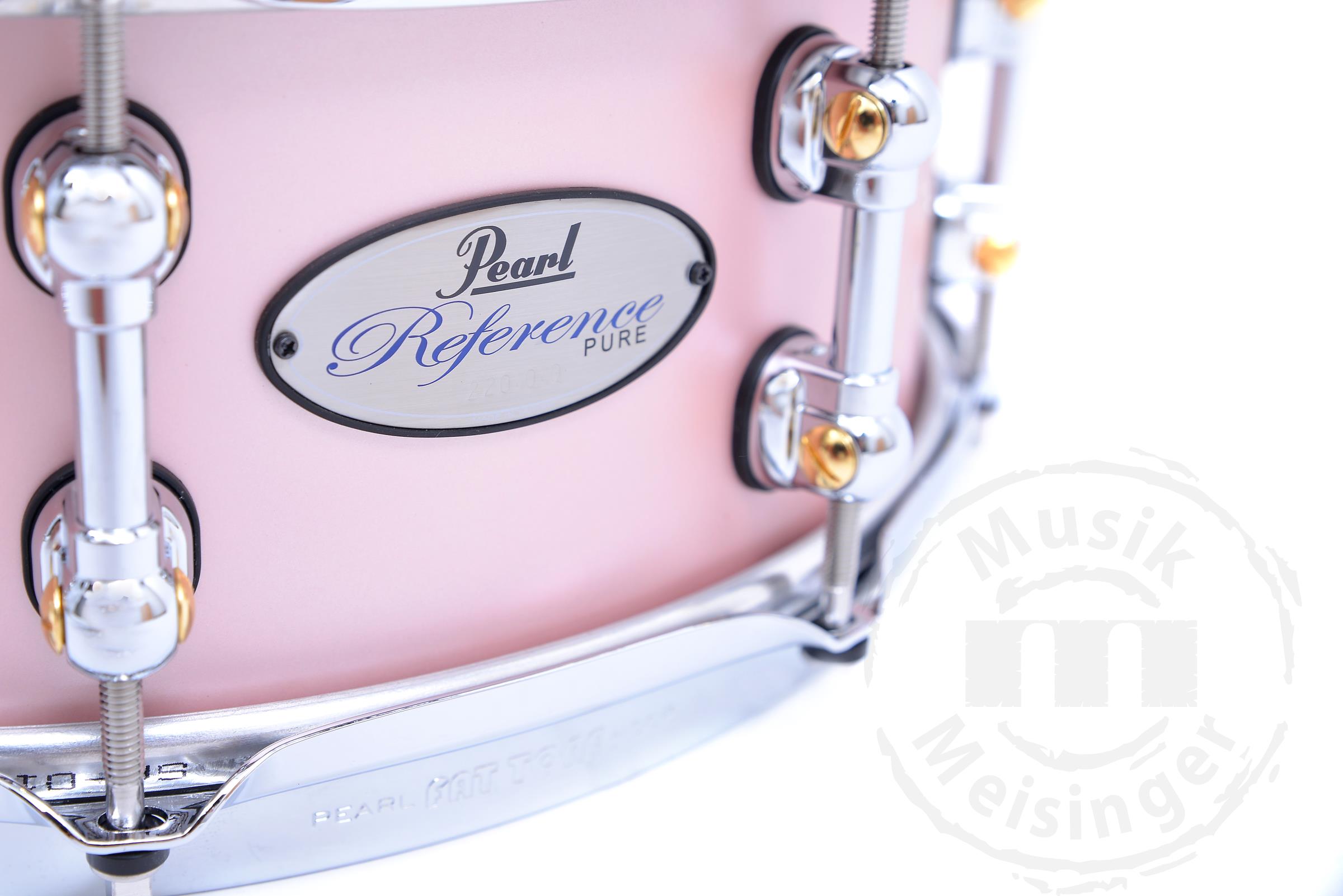 Pearl Reference Pure 14x5 Snare Satin Rose Gold