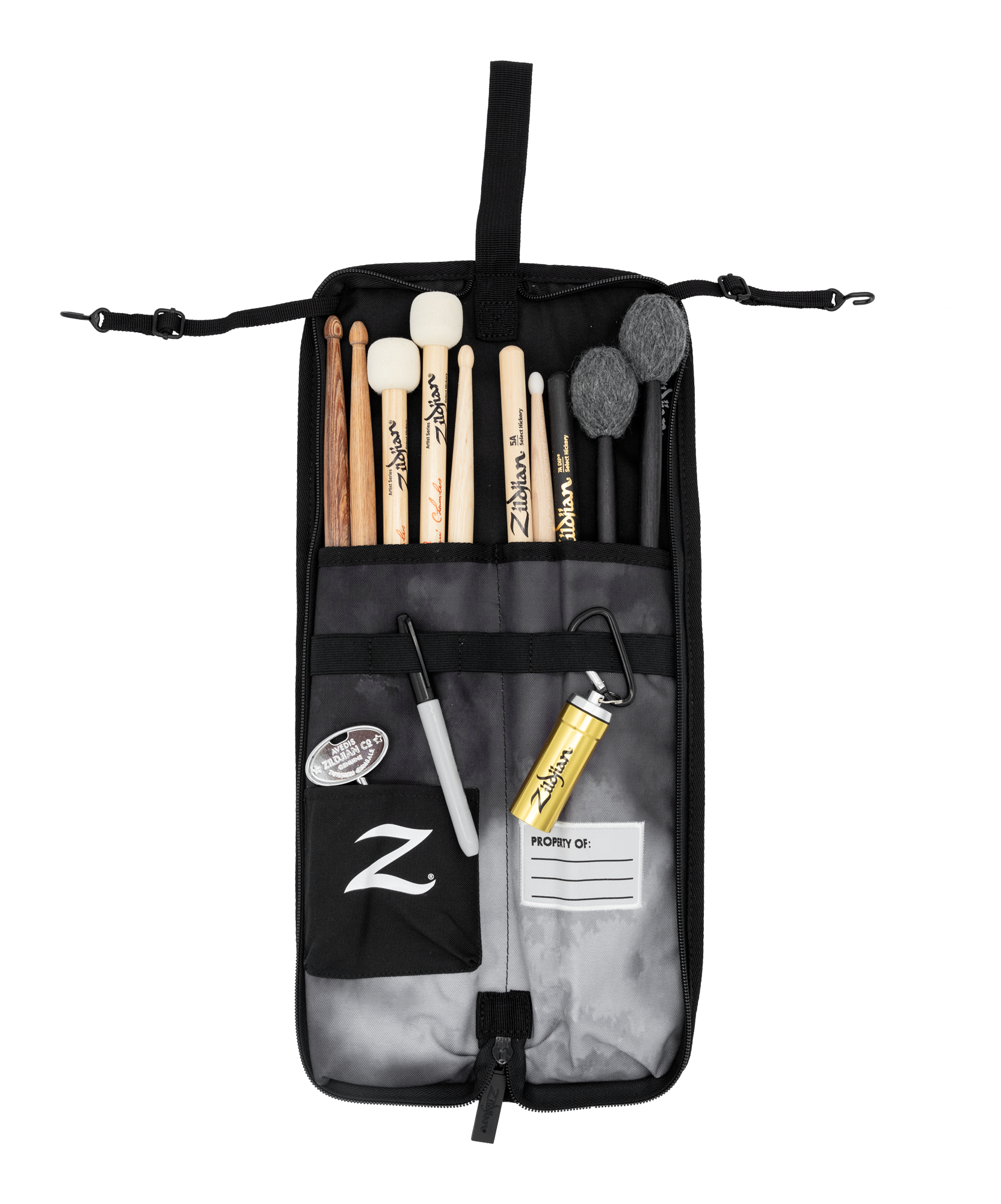 Zildjian Mini Drumstick Bag Black Rain Cloud