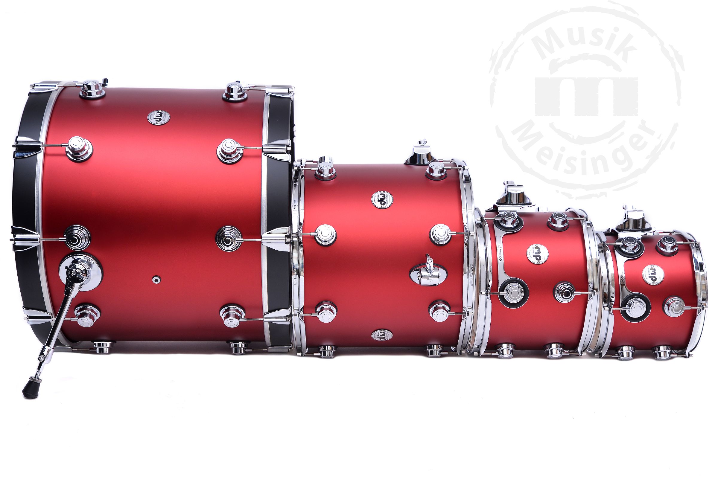 dw Collectors 22B/10T/12T/16F Black Cherry Metallic
