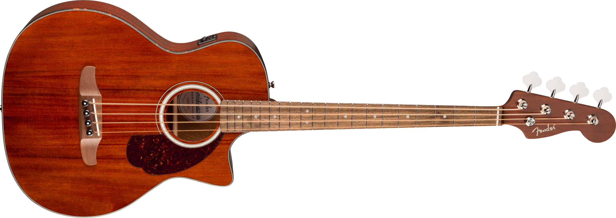 FENDER CA DLX KINGMAN BASS CE TPG NAT MAH