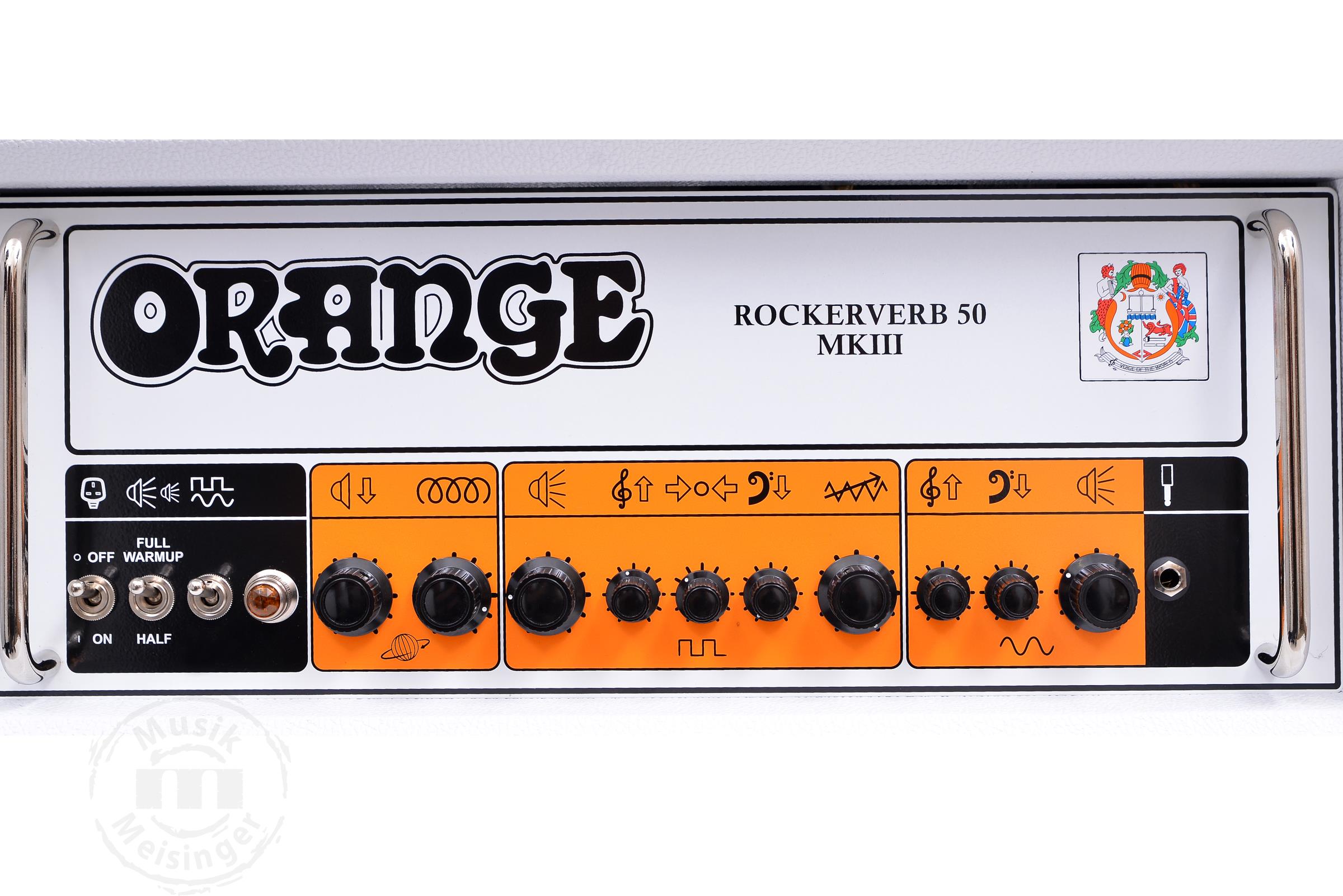 ORANGE Rockerverb RK50H MKIII White Ltd.