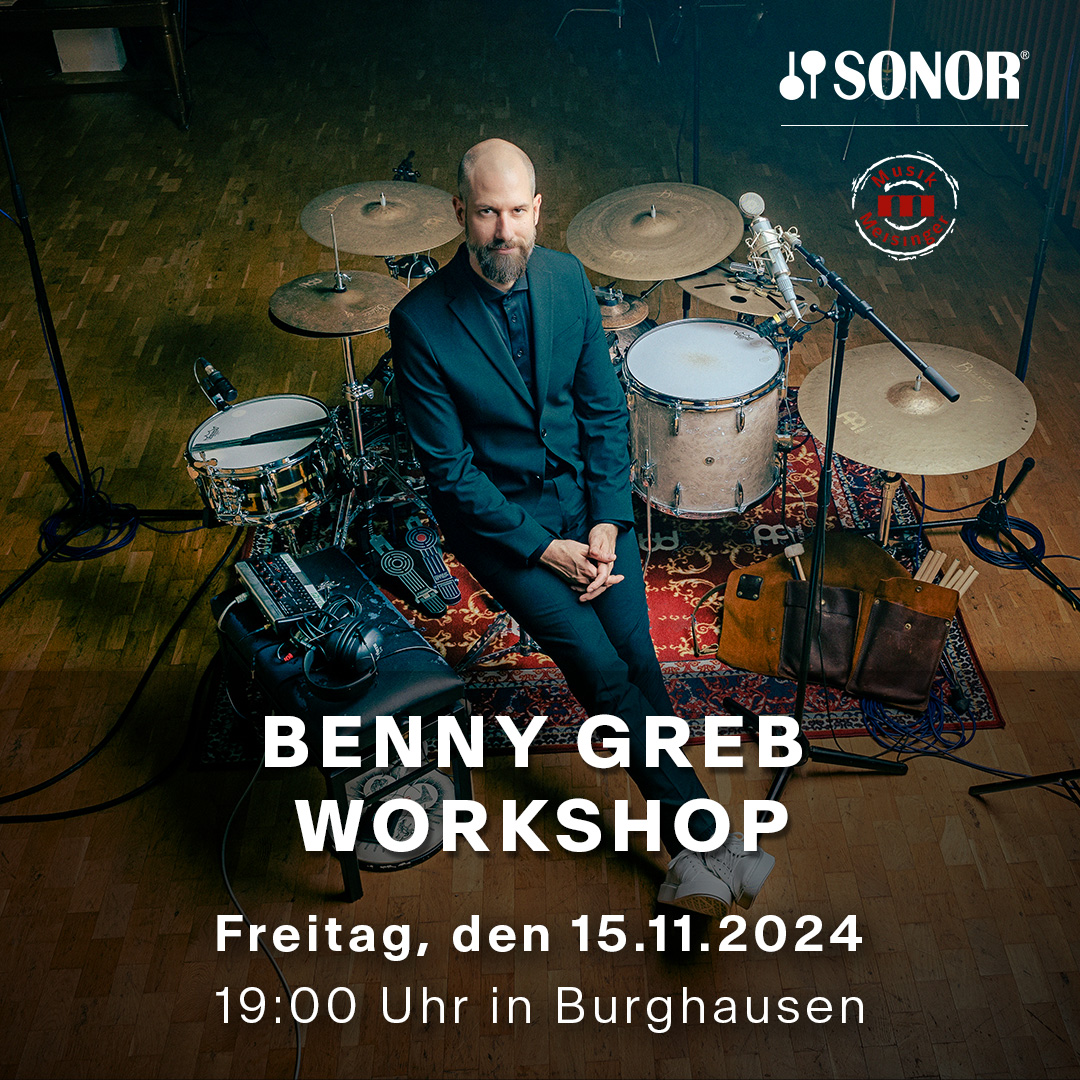 Drumworkshop Benny Greb