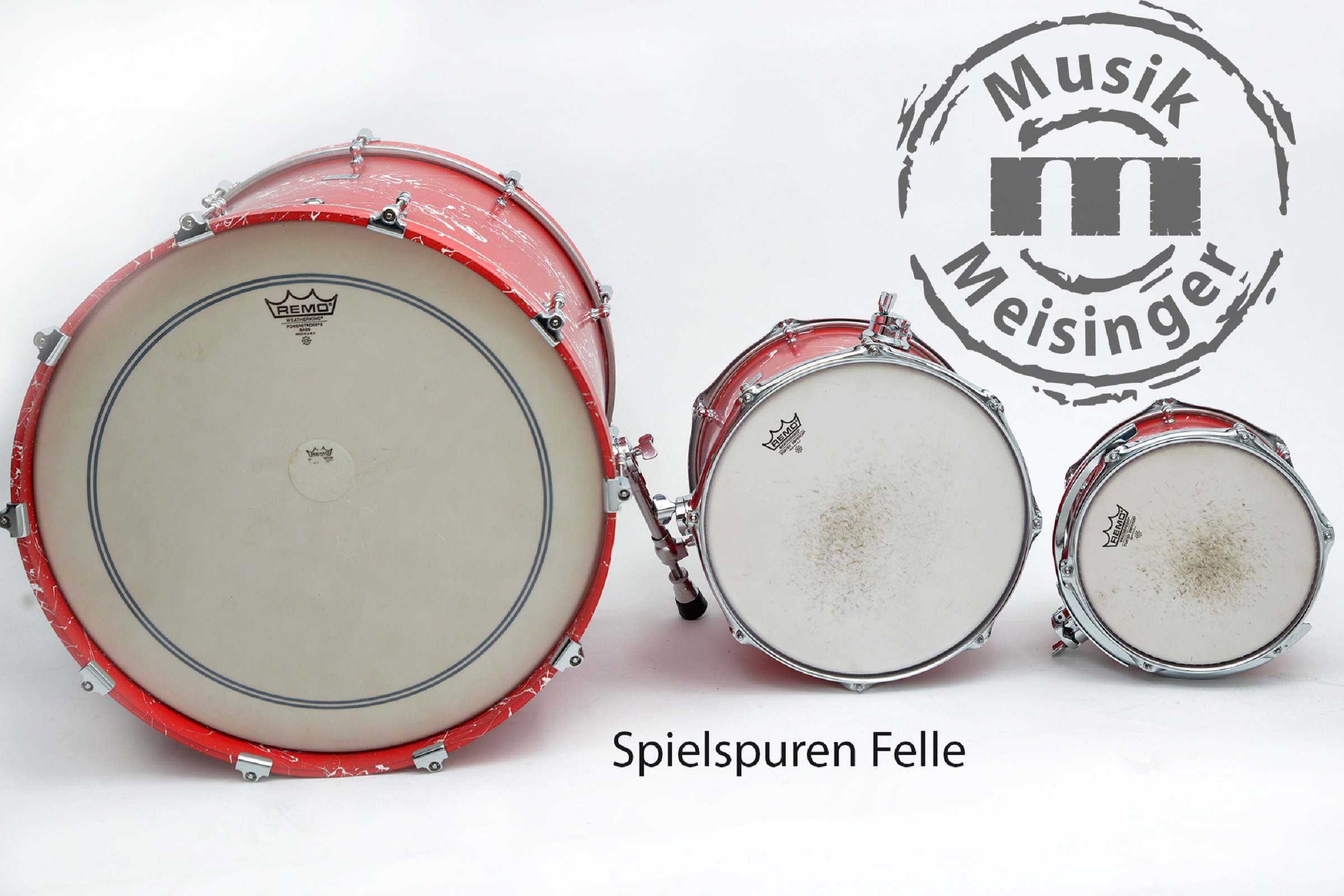 DR Customs Splatter Shellset Red with White Splatter 22B/10T/14FT