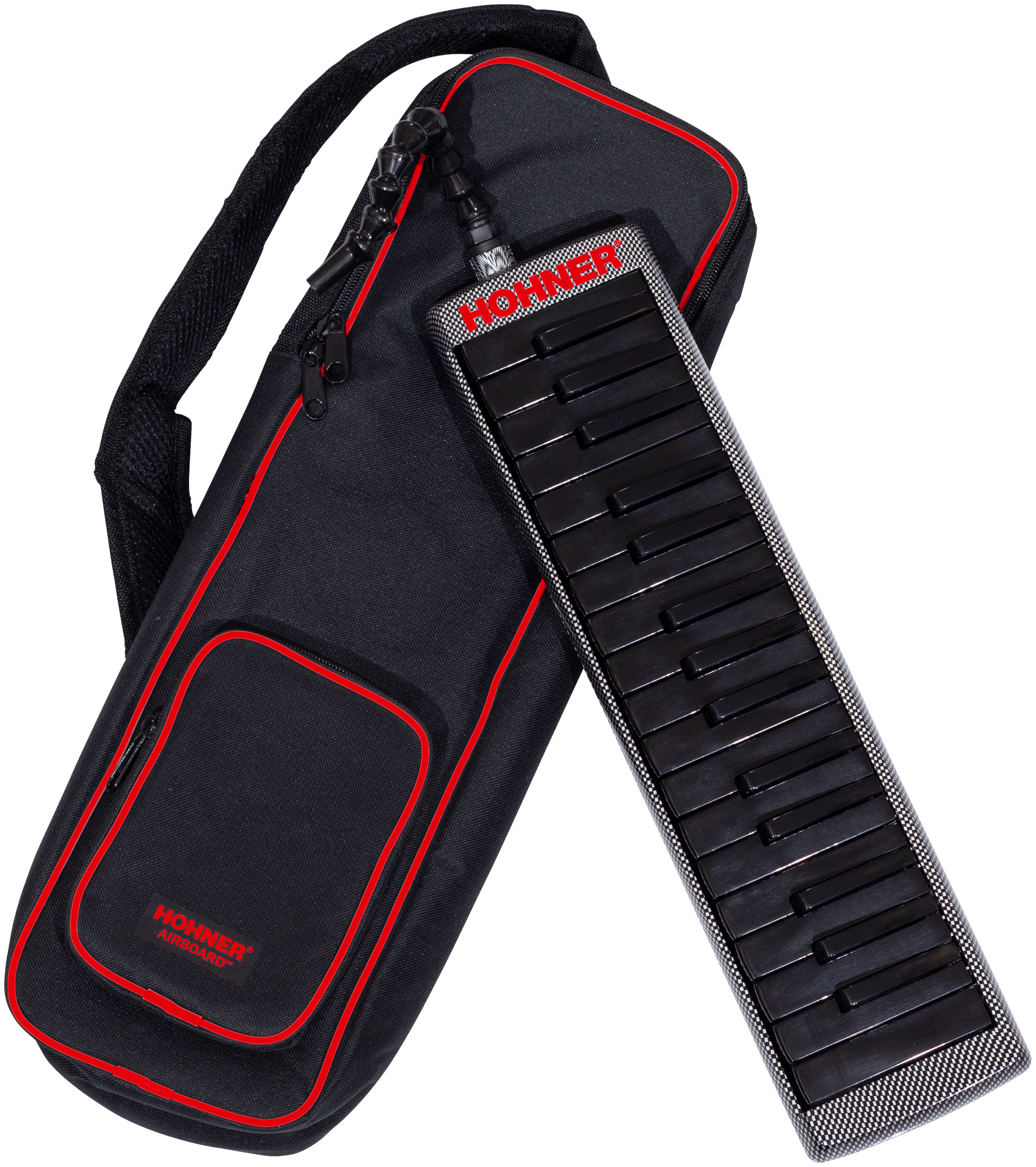 HOHNER AirBoard, Carbon 32, Red, Melodica