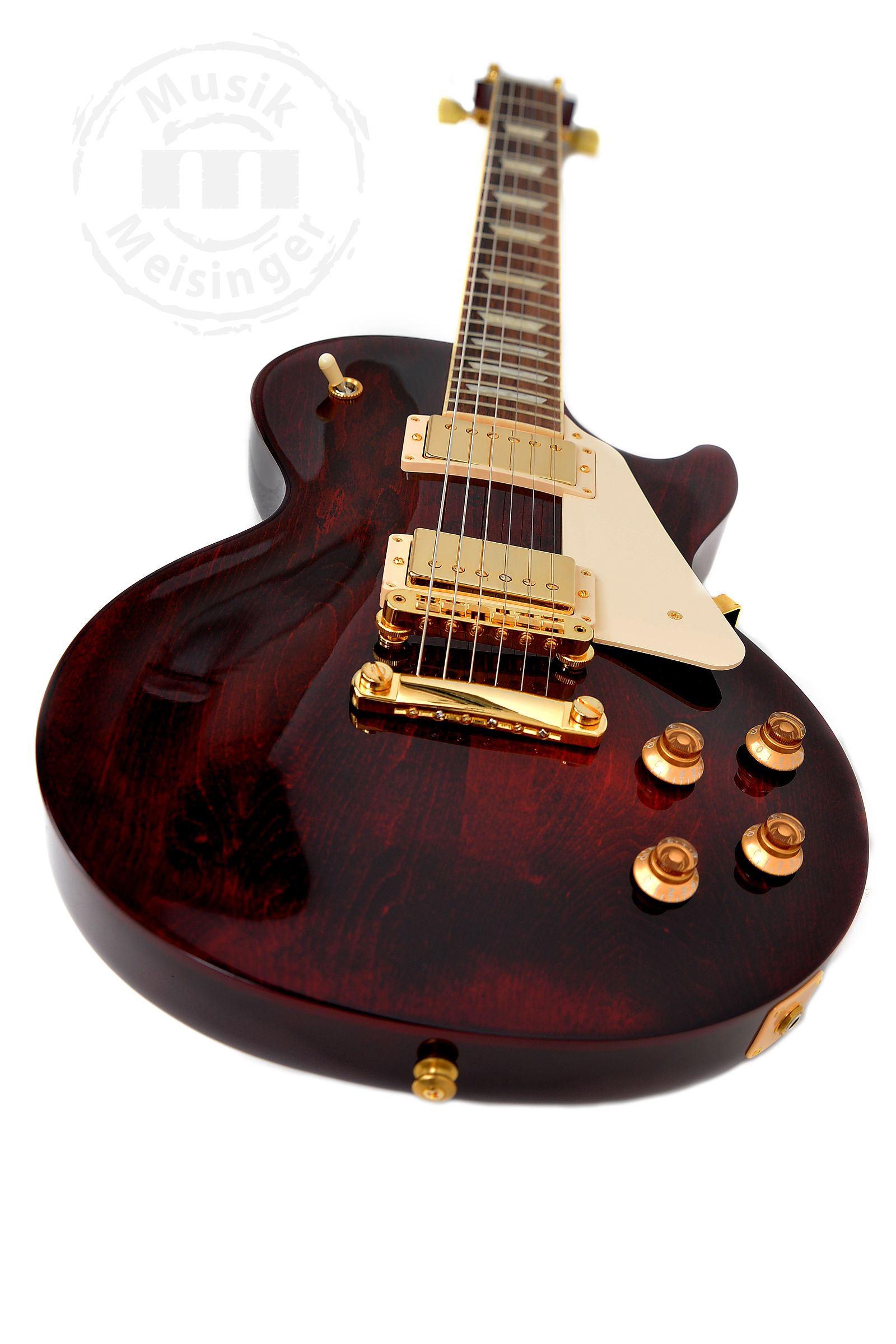 GIBSON Les Paul Studio Gold Hardware Wine Red
